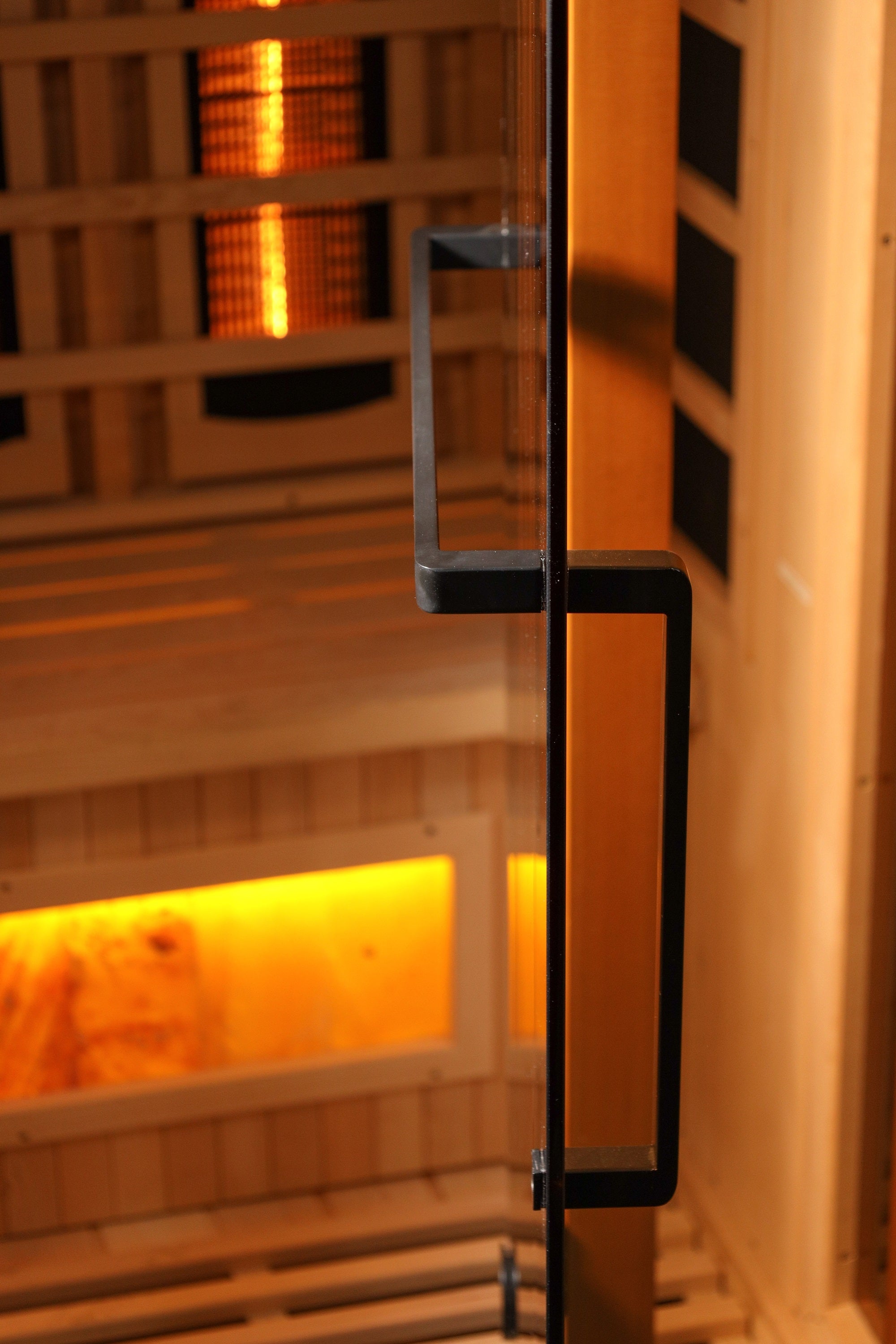 Golden Designs “Reserve Edition” 3 Person Full Spectrum Infrared Sauna w/ Himalayan Salt Bar (GDI-8035-03)
