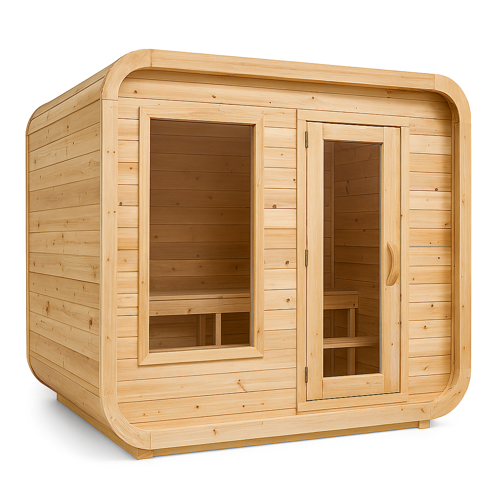 RecoveryLux Tavares 3-4 Person Cabin Sauna
