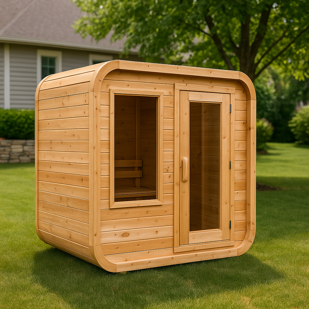 RecoveryLux Tavares 3-4 Person Cabin Sauna