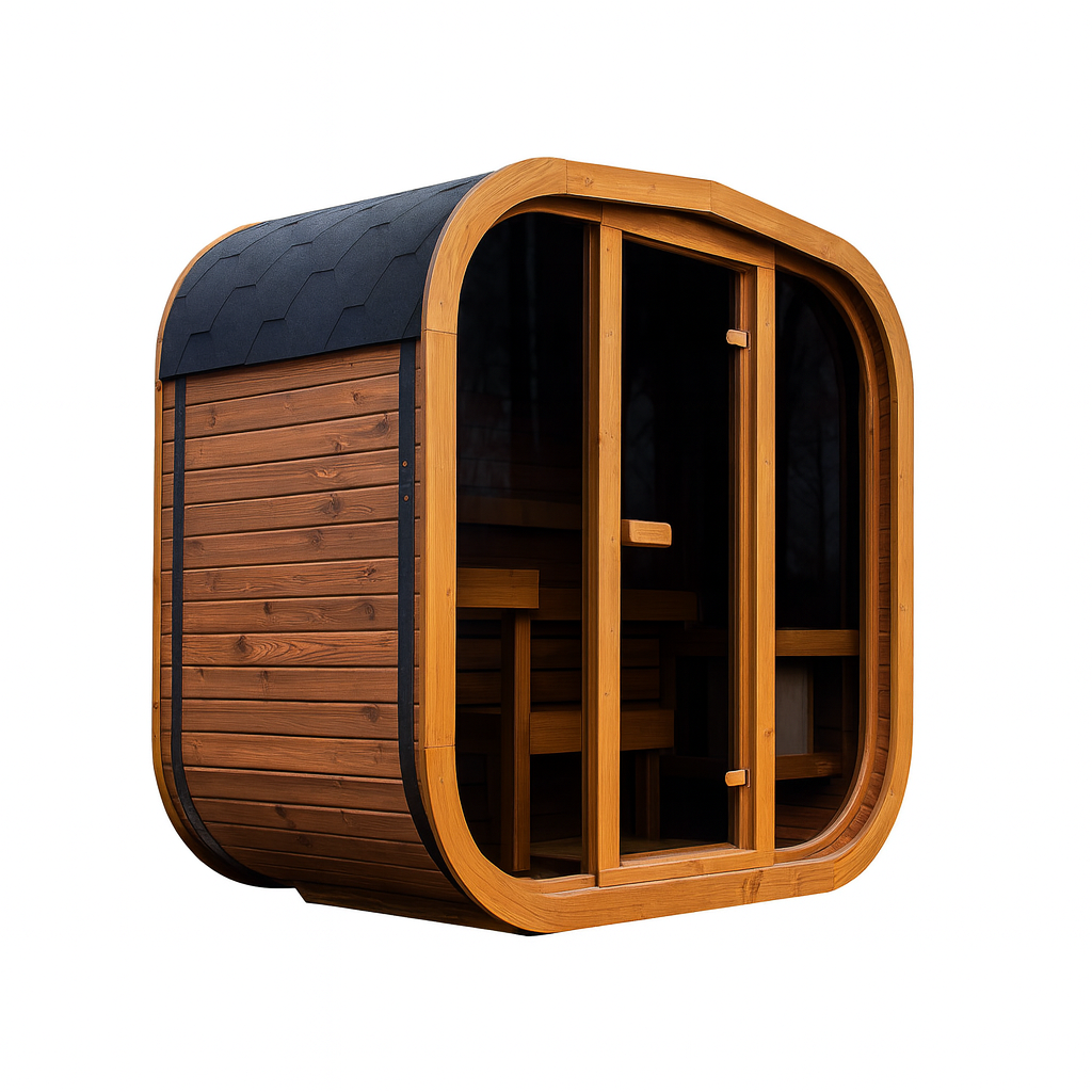 Mande Spa USA MW12 Thermowood® Outdoor Sauna (2–3 Person)