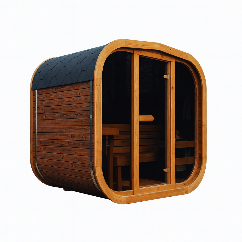 Mande Spa USA MW16 Thermowood® Outdoor Sauna (Up to 4 People)