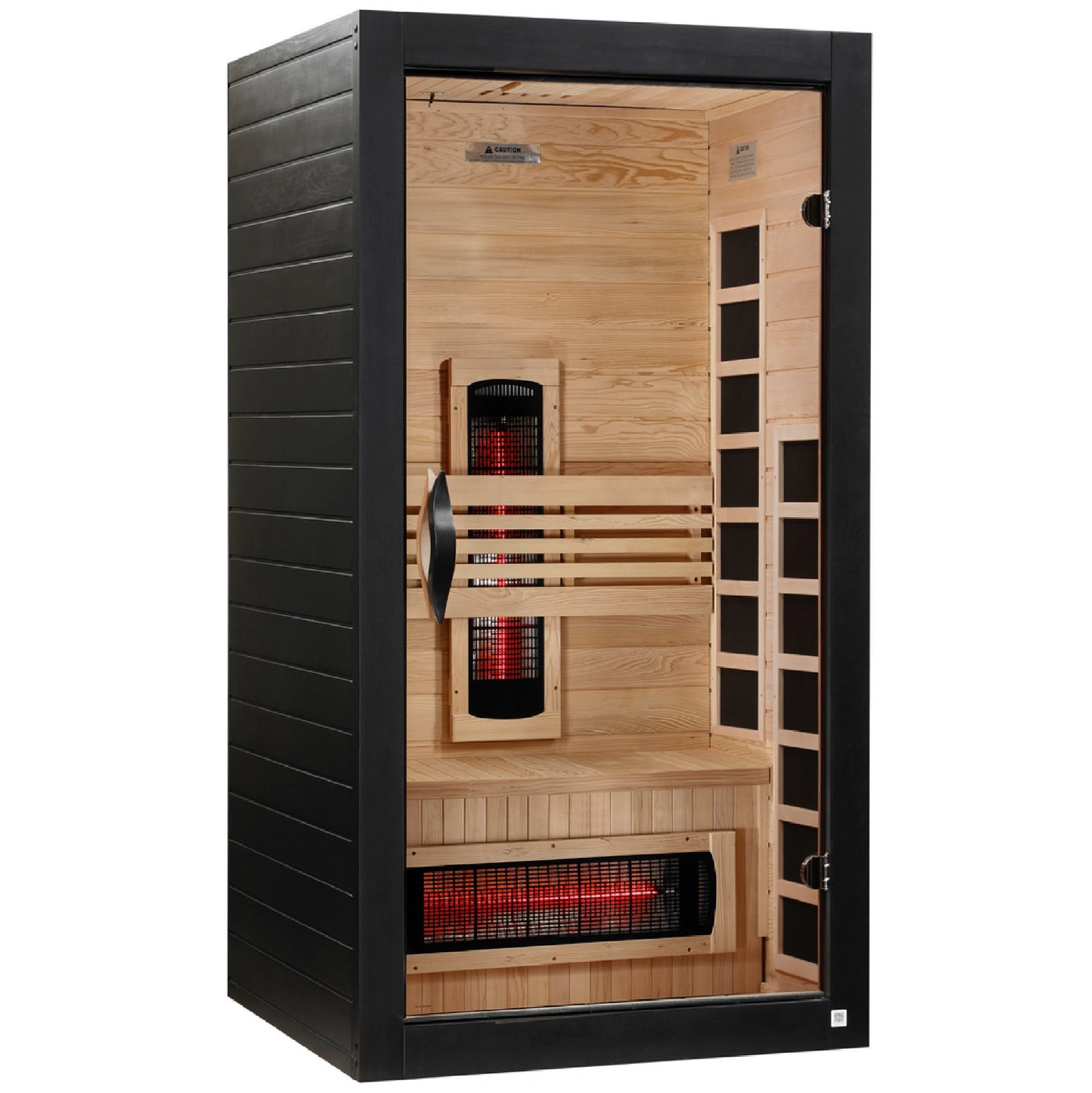 Dynamic Santorini 1-2 Person Full Spectrum Near Zero EMF FAR Infrared Sauna (DYN-6009-03 FS)