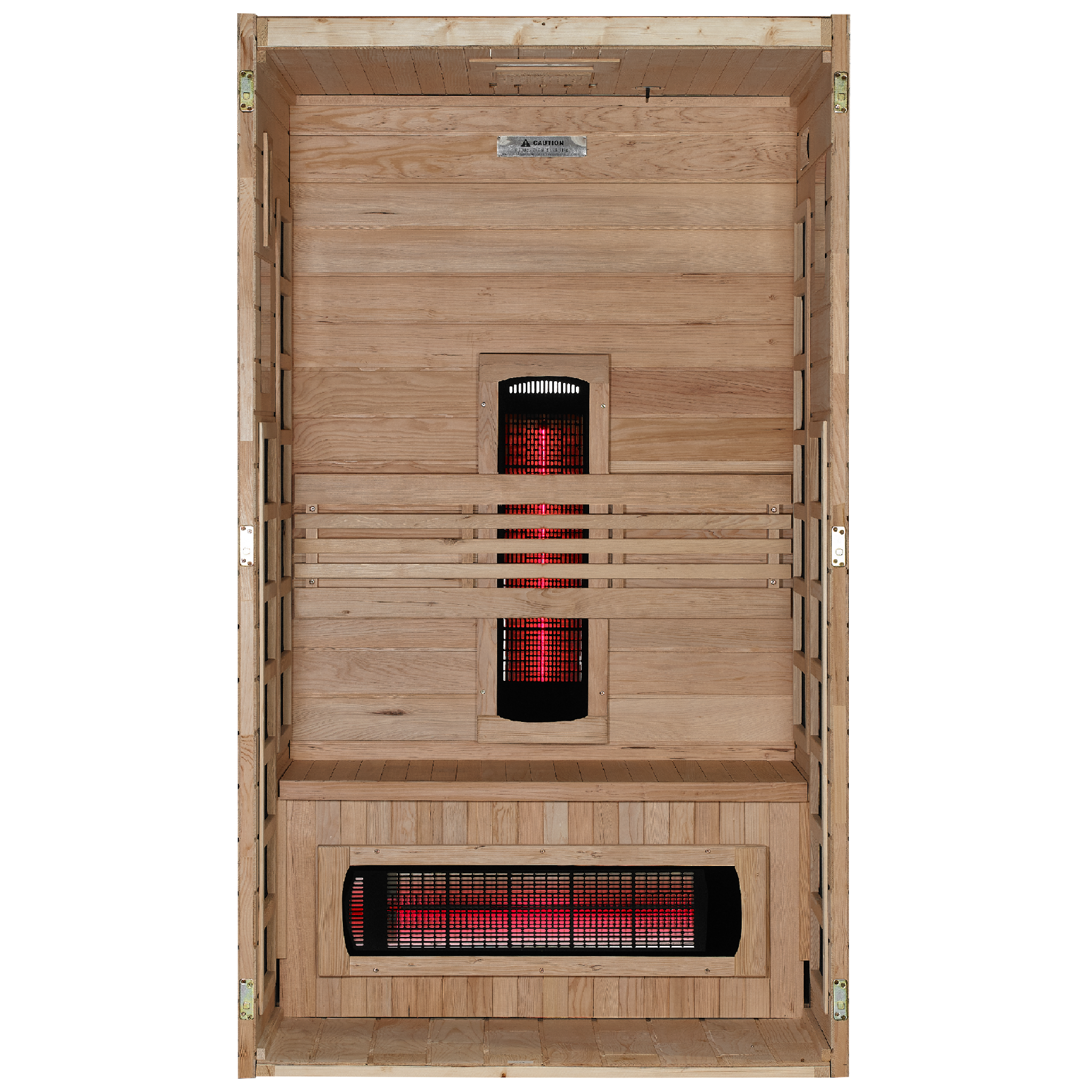 Dynamic Santorini 1-2 Person Full Spectrum Near Zero EMF FAR Infrared Sauna (DYN-6009-03 FS)