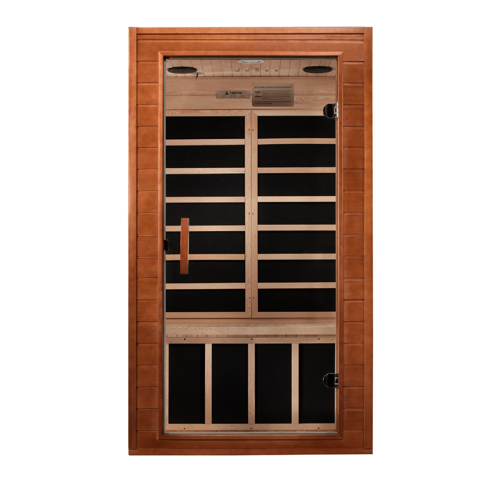 Dynamic “Avila” 1–2 Person Low EMF FAR Infrared Sauna (DYN-6103-01)