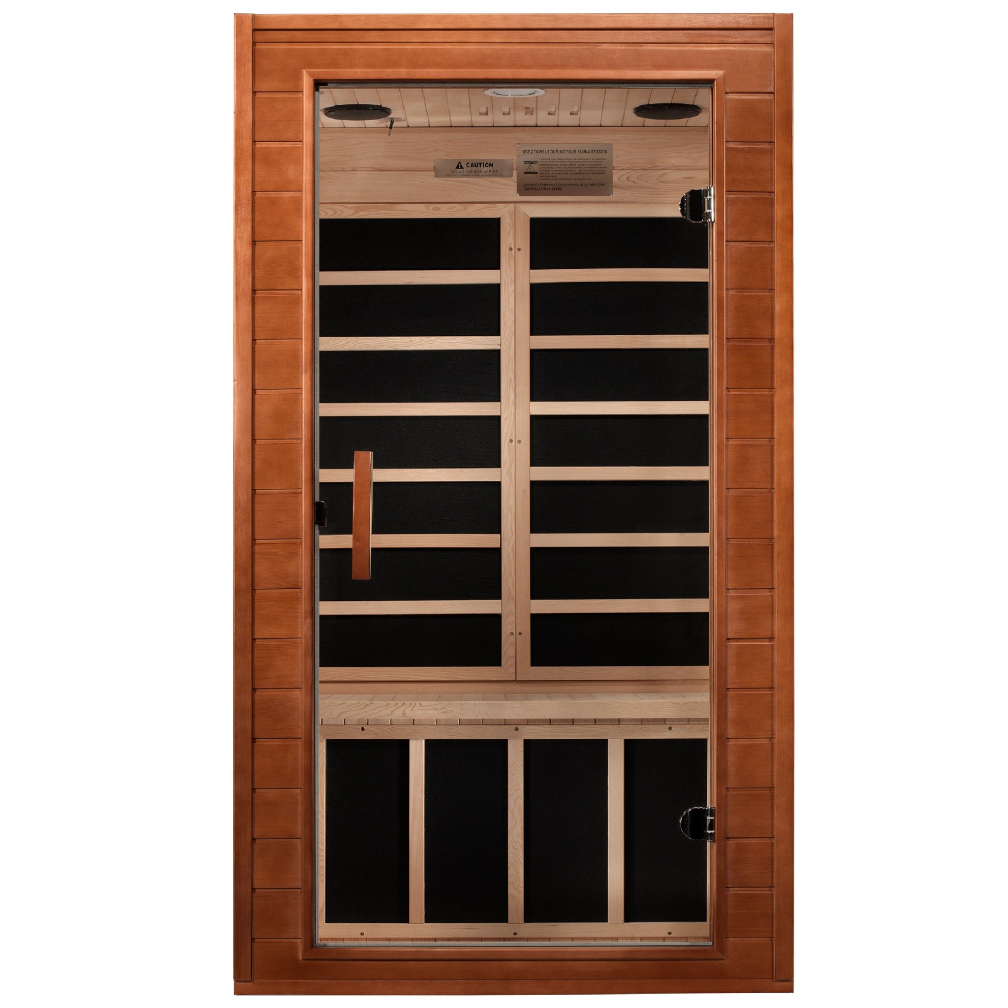Dynamic "Avila Elite" 1-2 Person Ultra Low EMF FAR Infrared Sauna (DYN-6103-01 Elite)