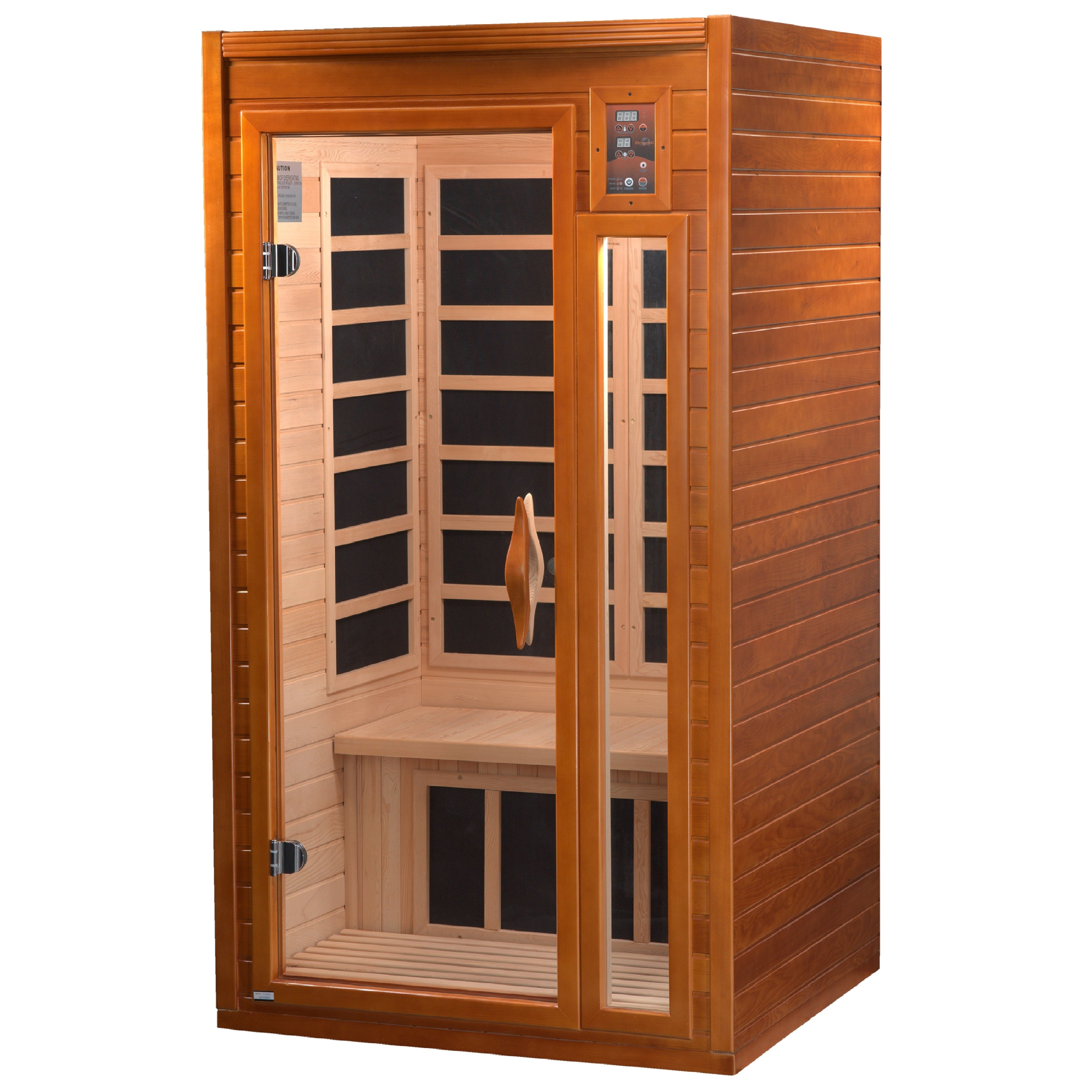 Dynamic “Barcelona” 1–2 Person Low EMF FAR Infrared Sauna (DYN-6106-01)