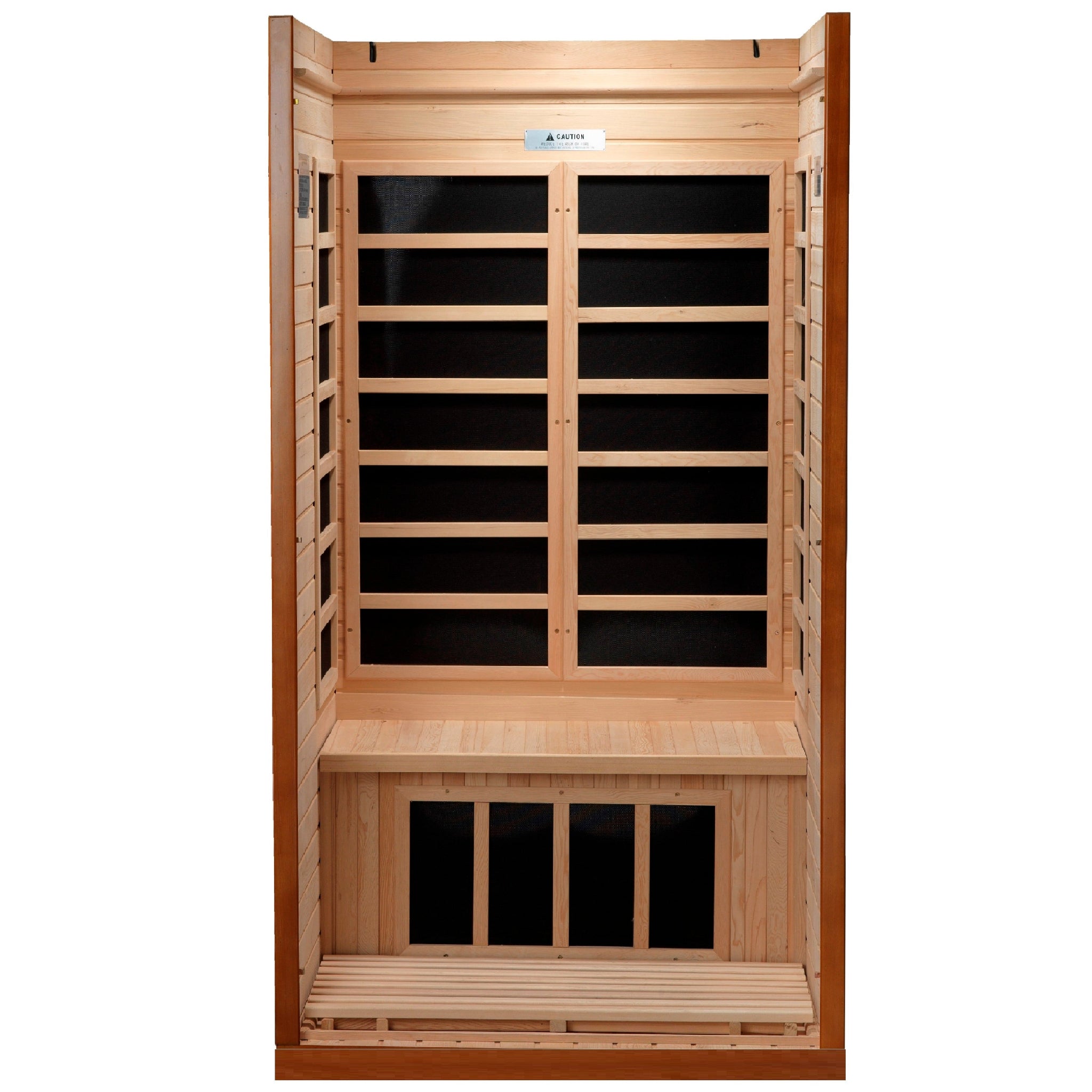 Dynamic "Barcelona Elite" 1-2 Person Ultra Low EMF FAR Infrared Sauna (DYN-6106-01 Elite)