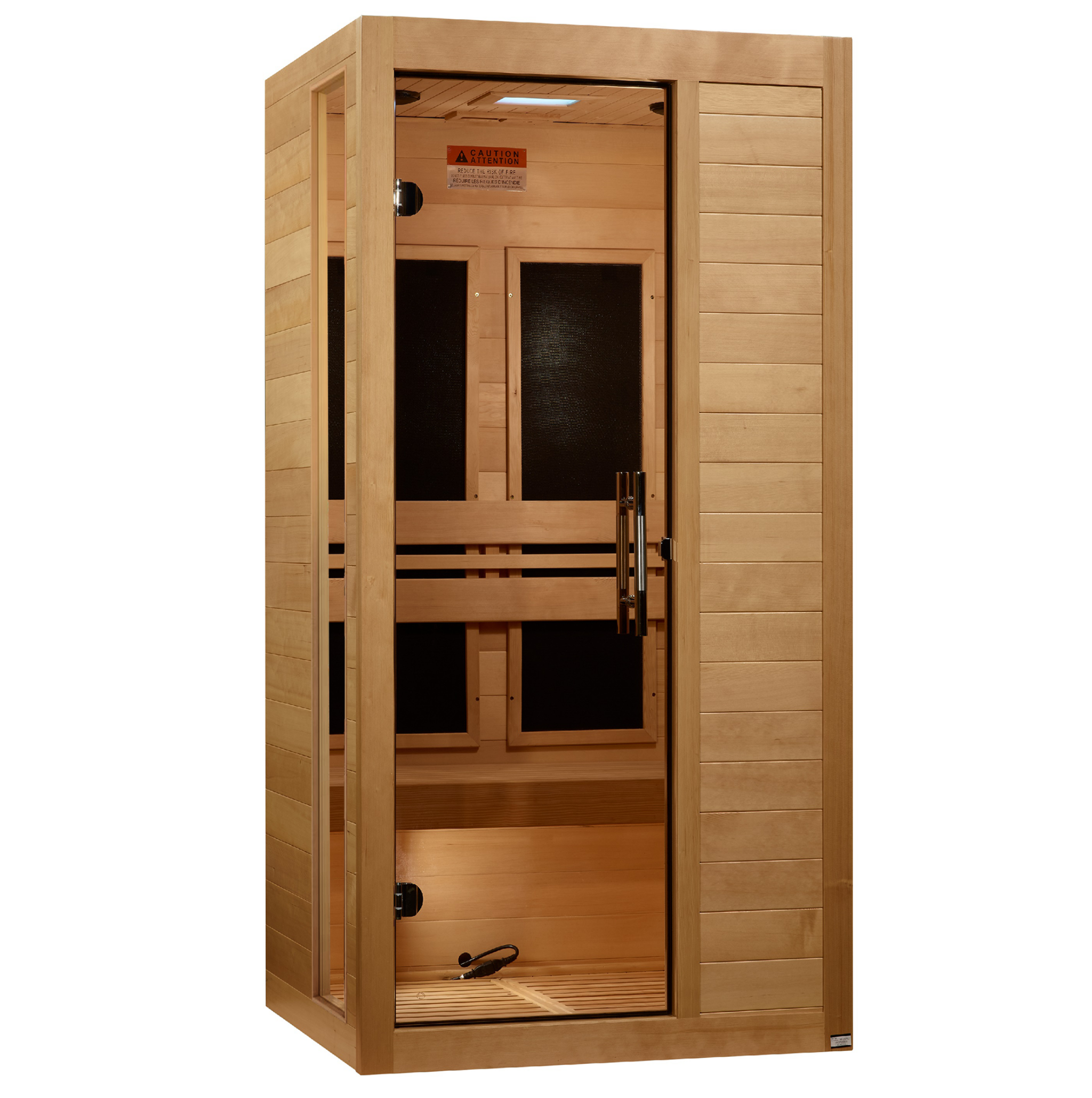 Dynamic “Lucca” 2 Person Low EMF FAR Infrared Sauna (DYN-6215-05)