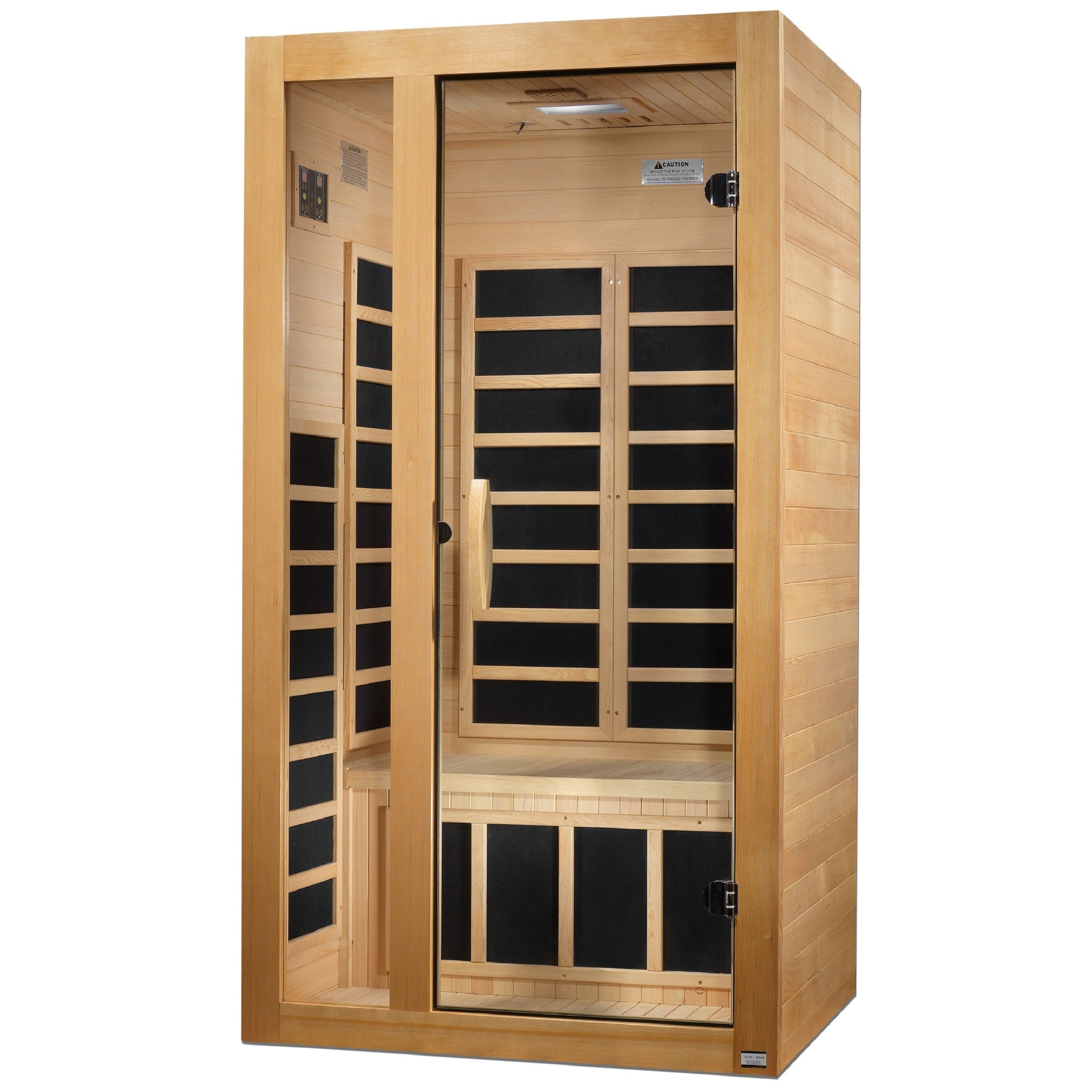 Dynamic "Gracia Elite" 1-2 Person Ultra Low EMF FAR Infrared Sauna (DYN-6119-01 Elite)