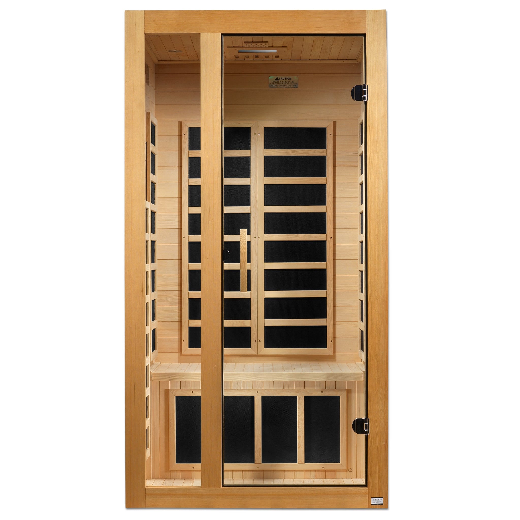 Dynamic “Gracia” 1–2 Person Low EMF FAR Infrared Sauna (DYN-6119-01)