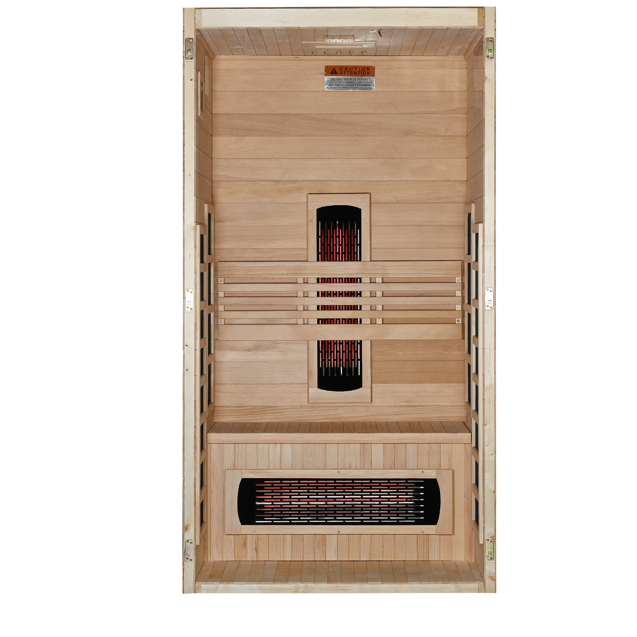 Dynamic Gracia 1-2 Person Full Spectrum Near Zero EMF FAR Infrared Sauna – DYN-6119-03 FS