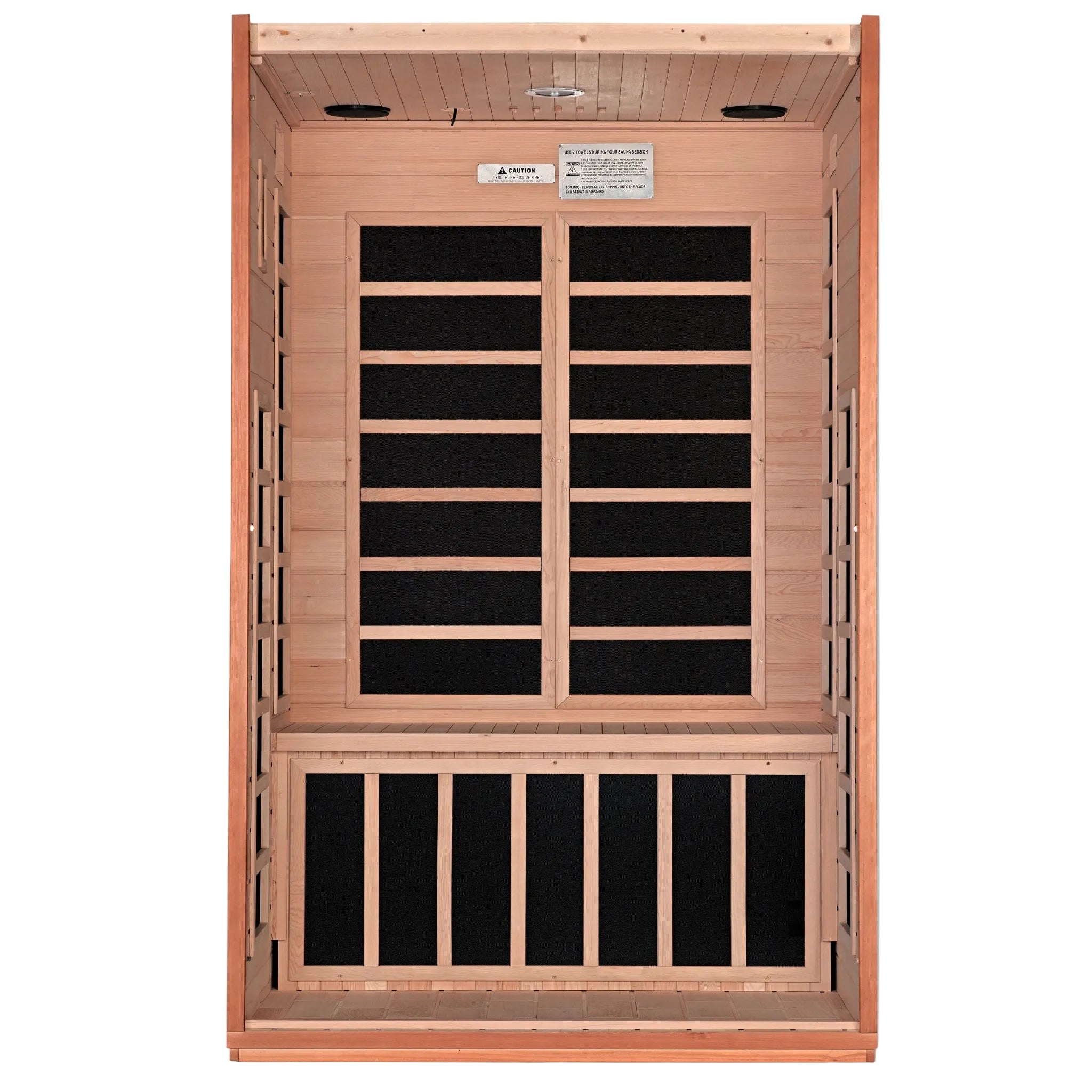 Dynamic “Cordoba” 2 Person Low EMF FAR Infrared Sauna (DYN-6203-01)