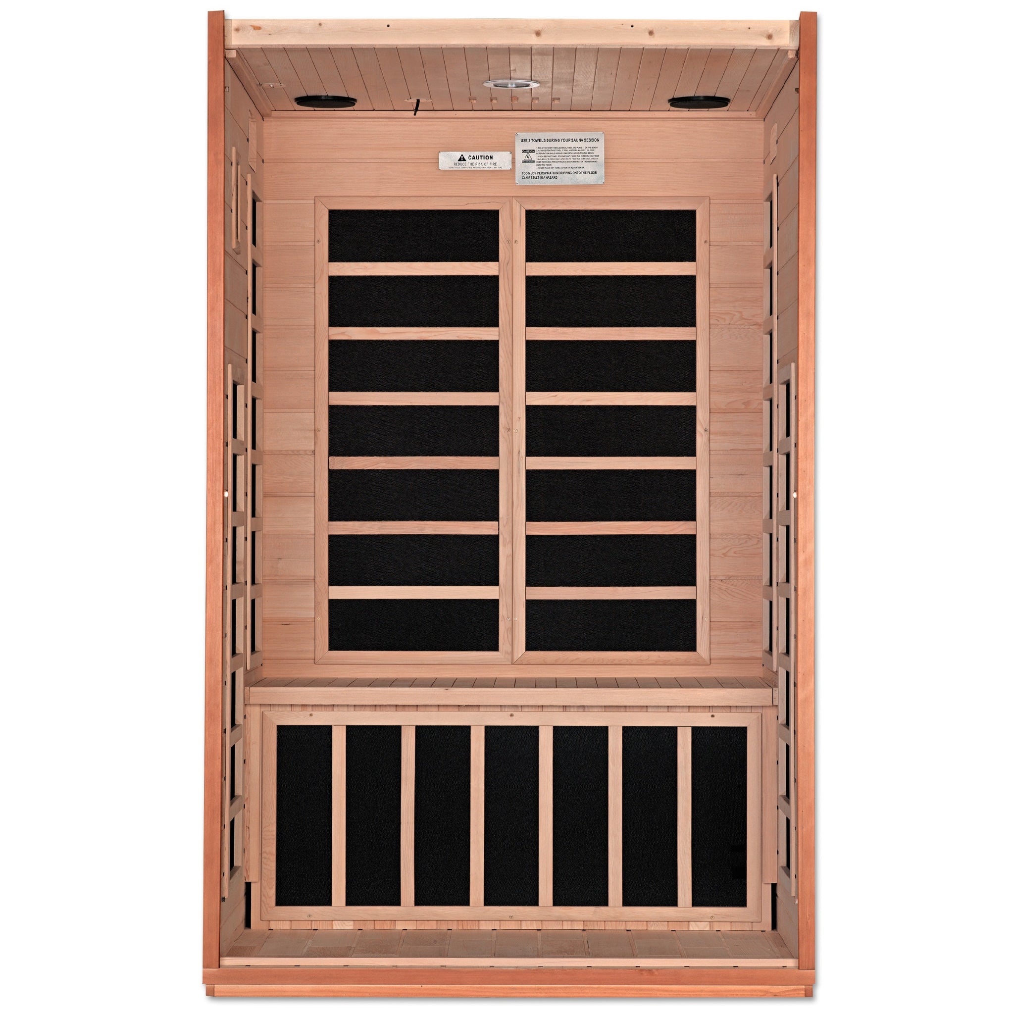 Dynamic “Cordoba Elite” 2 Person Ultra Low EMF FAR Infrared Sauna (DYN-6203-01 Elite)