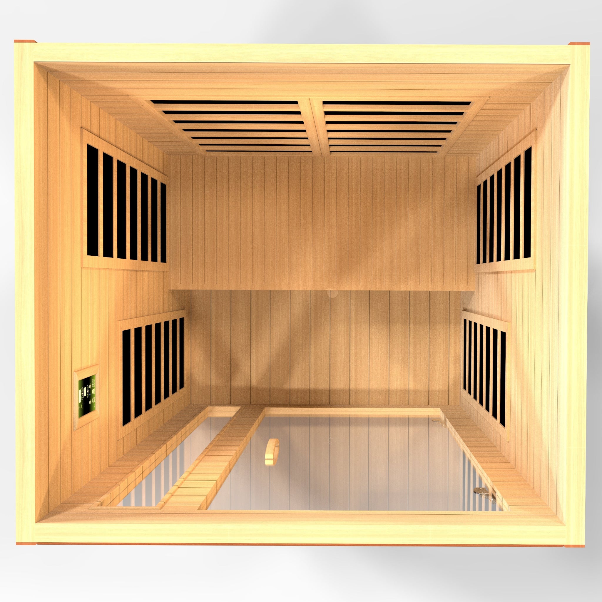 Dynamic “Cordoba” 2 Person Low EMF FAR Infrared Sauna (DYN-6203-01)