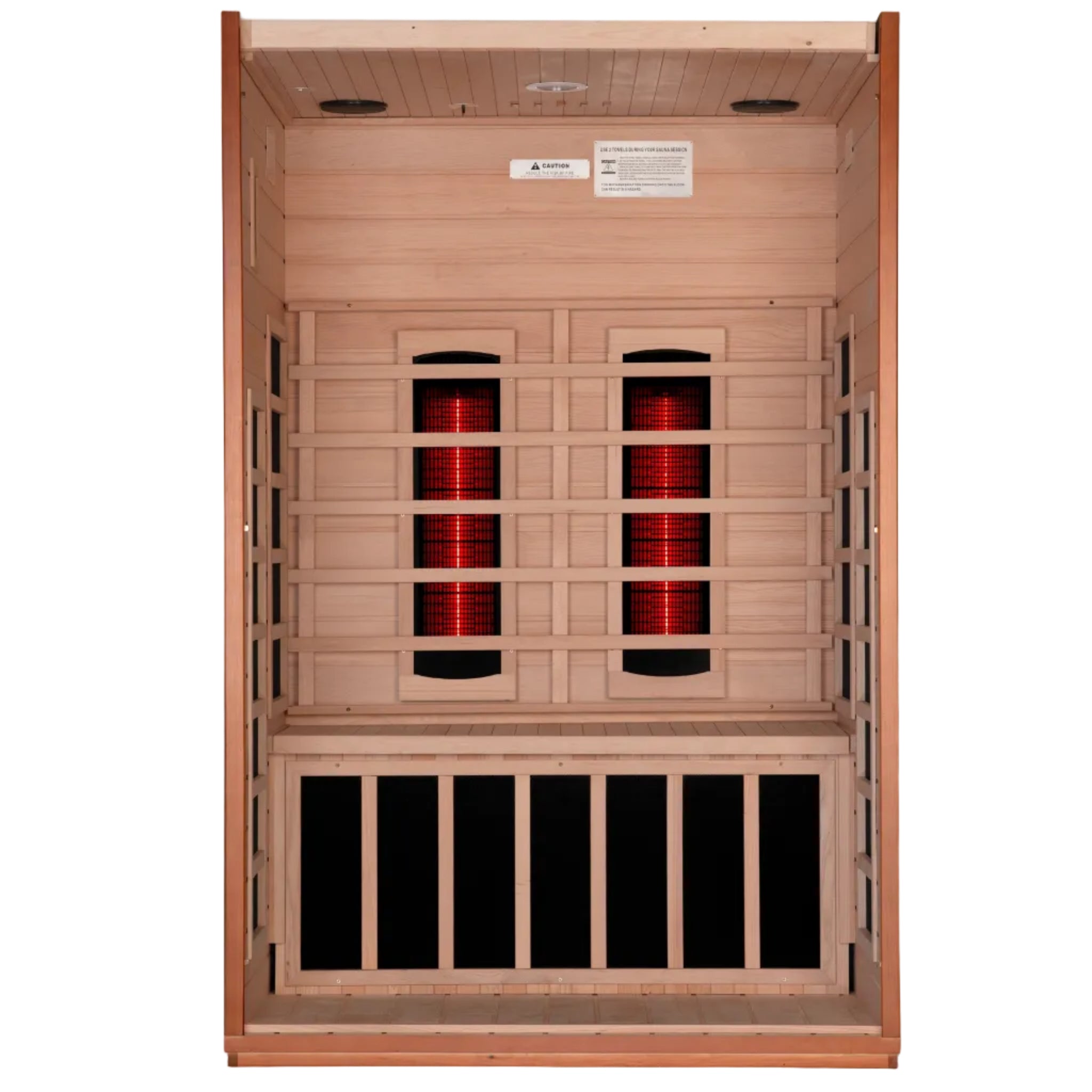 Dynamic Cordoba 2 Person Full Spectrum Near Zero EMF FAR Infrared Sauna (DYN-6203-02 FS)