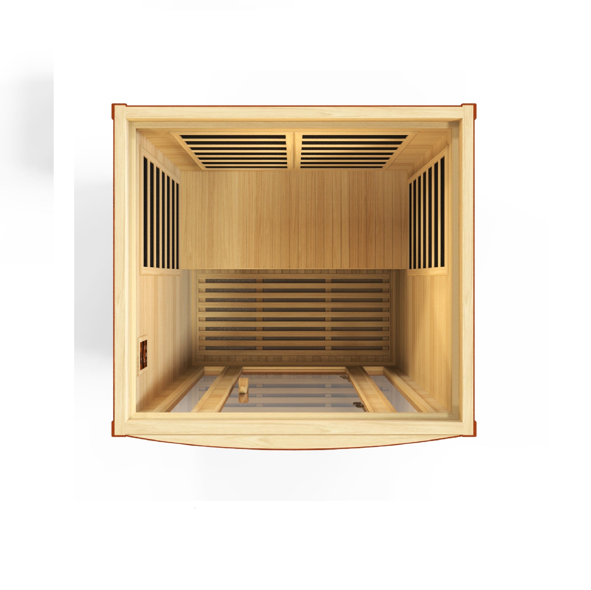 Dynamic “San Marino” 2 Person Low EMF FAR Infrared Sauna (DYN-6206-01)
