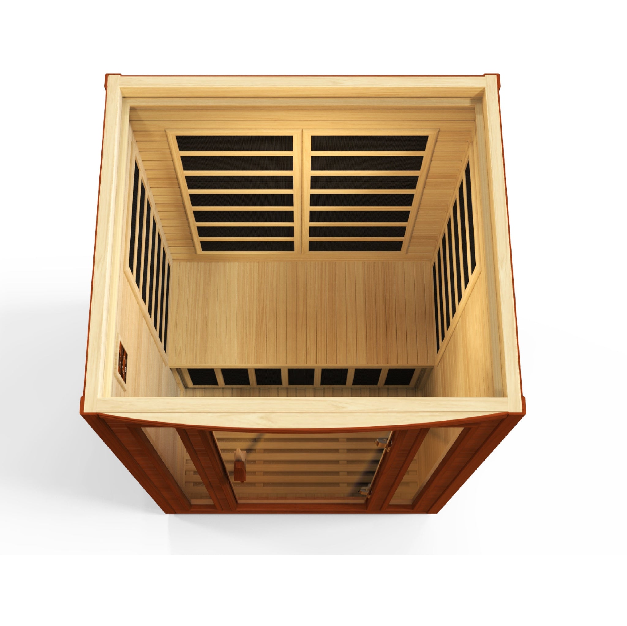 Dynamic “San Marino” 2 Person Low EMF FAR Infrared Sauna (DYN-6206-01)