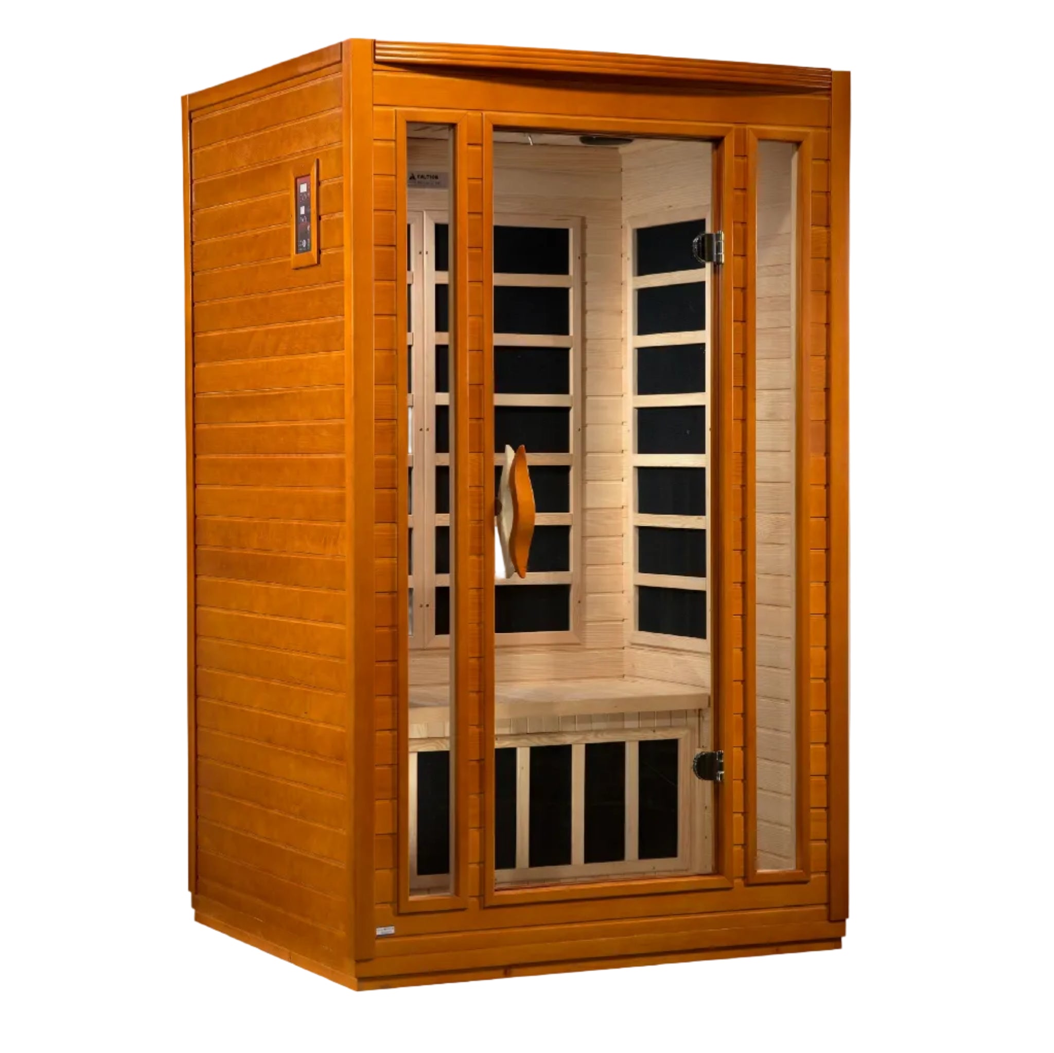 Dynamic “San Marino” 2 Person Low EMF FAR Infrared Sauna (DYN-6206-01)