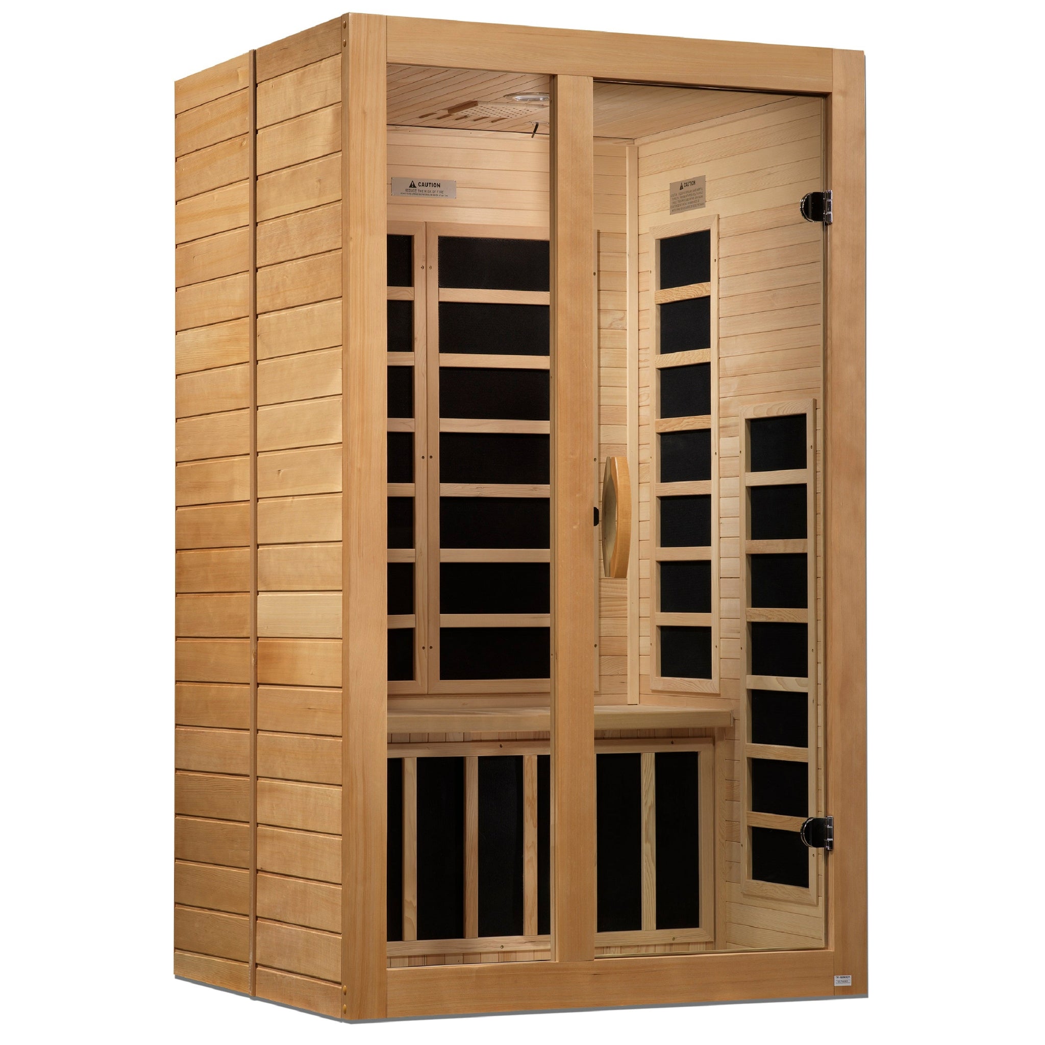 Dynamic “Santiago” 2 Person Low EMF FAR Infrared Sauna (DYN-6209-01)