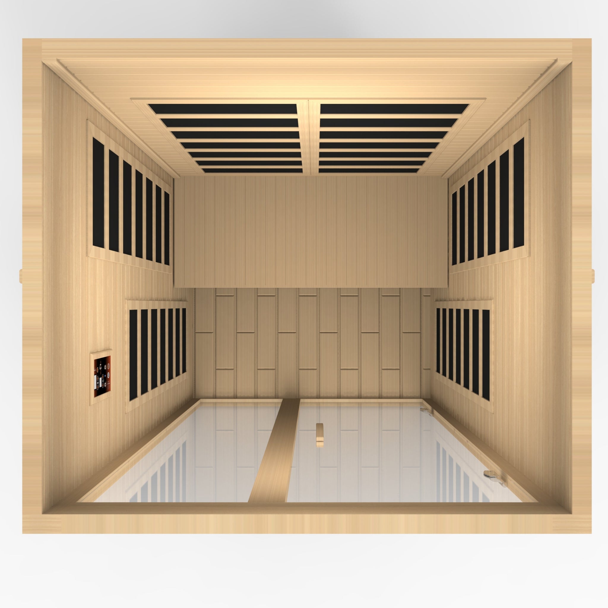 Dynamic “Santiago” 2 Person Low EMF FAR Infrared Sauna (DYN-6209-01)