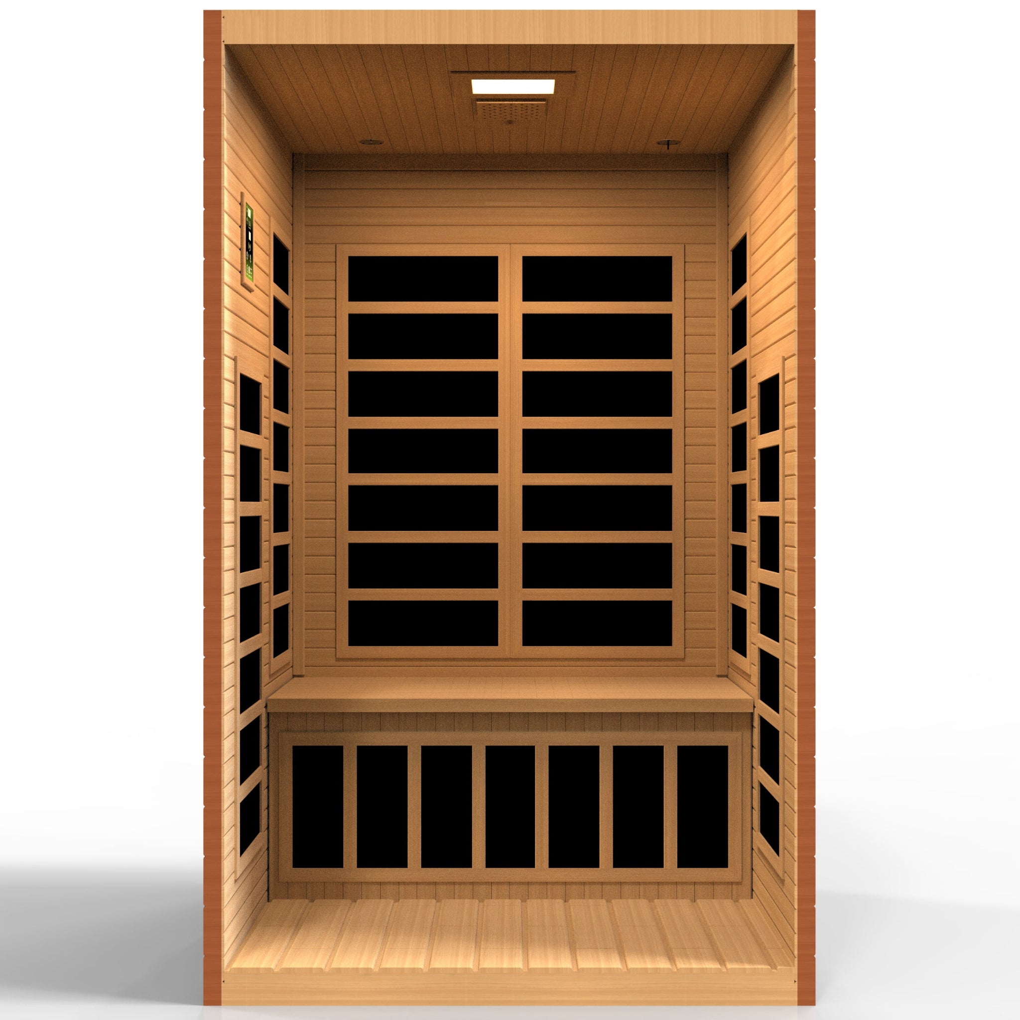 Dynamic "Santiago Elite" 2 Person Ultra Low EMF FAR Infrared Sauna (DYN-6209-02 Elite)