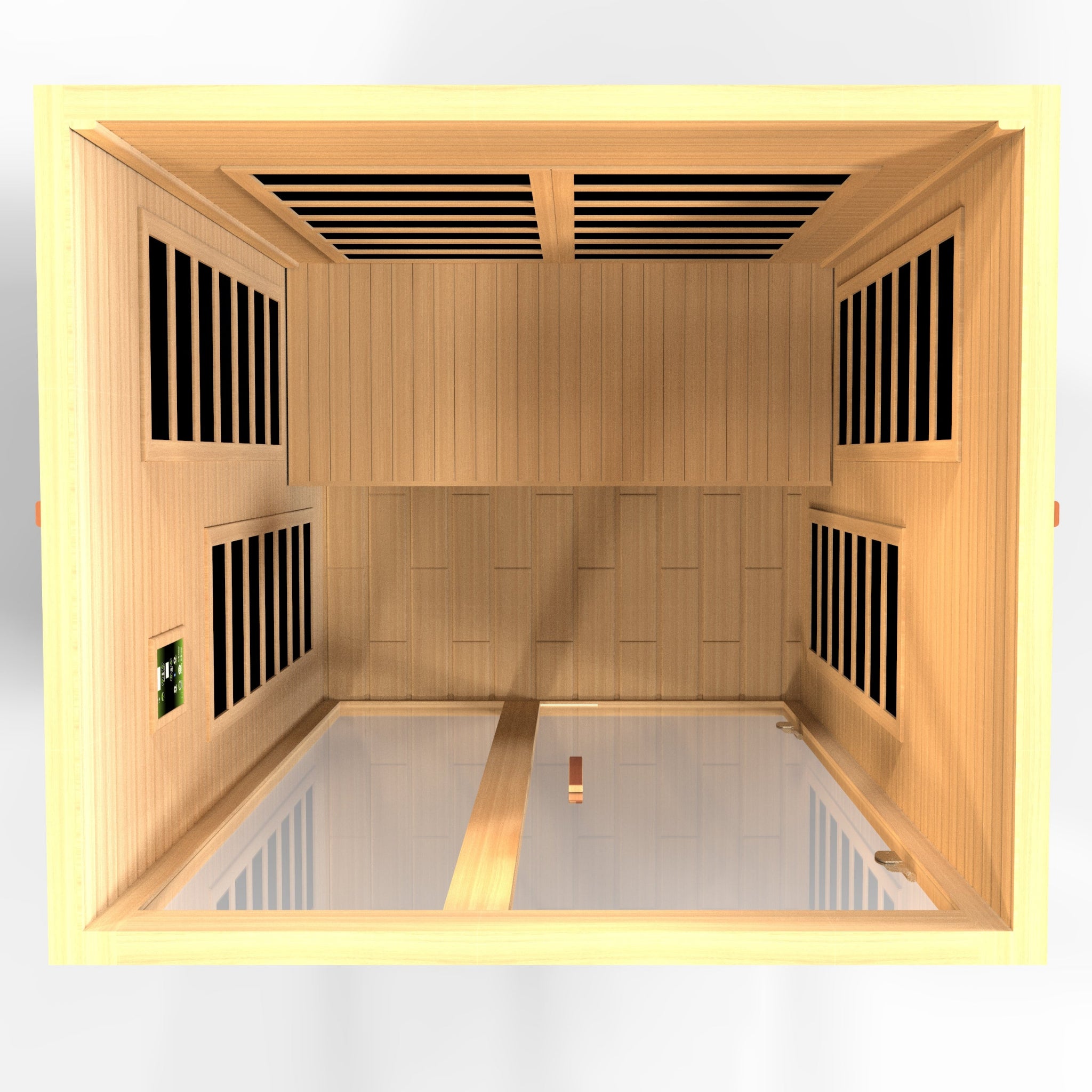 Dynamic "Santiago Elite" 2 Person Ultra Low EMF FAR Infrared Sauna (DYN-6209-02 Elite)