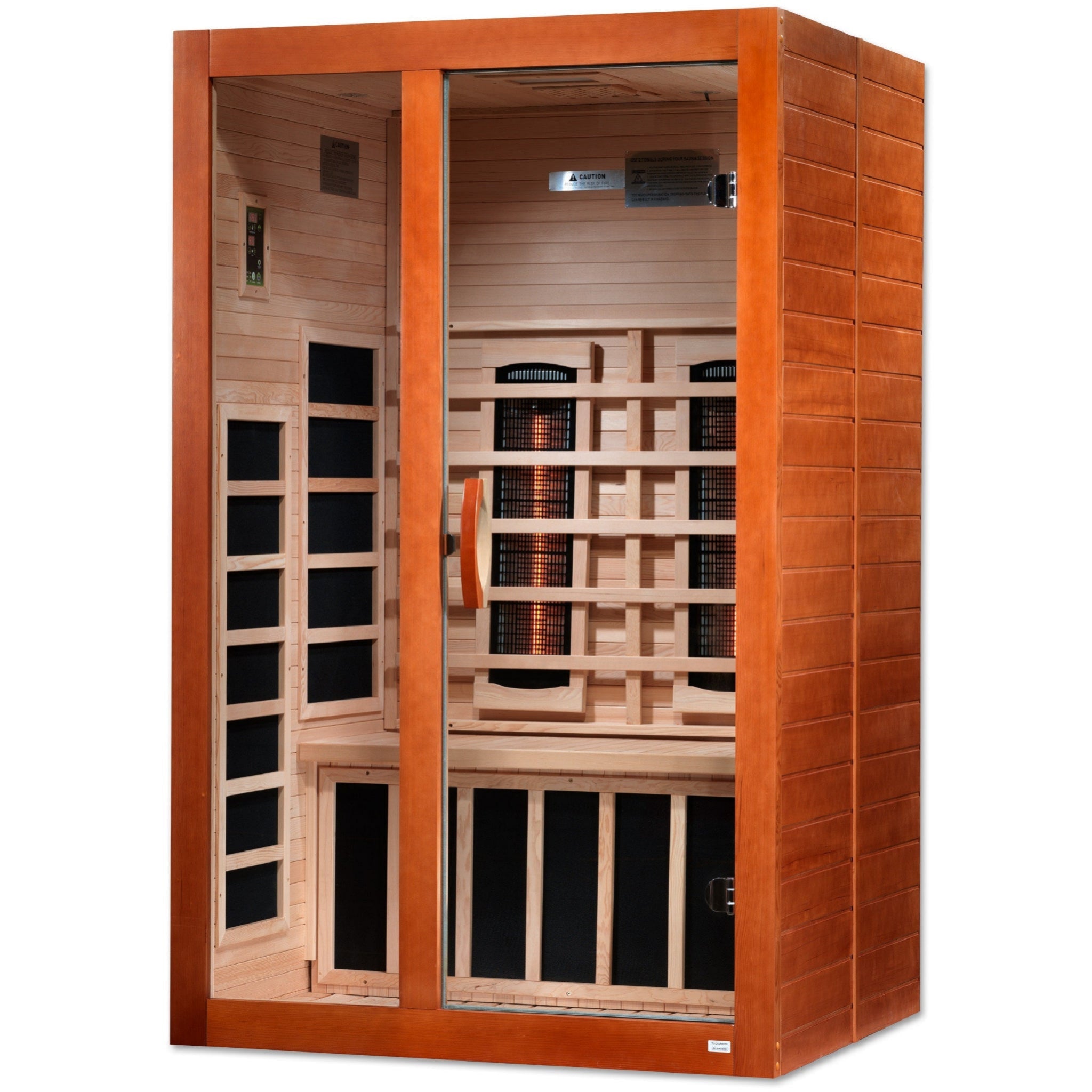 Dynamic Santiago 2 Person Full Spectrum Near Zero EMF FAR Infrared Sauna (DYN-6209-03 FS)