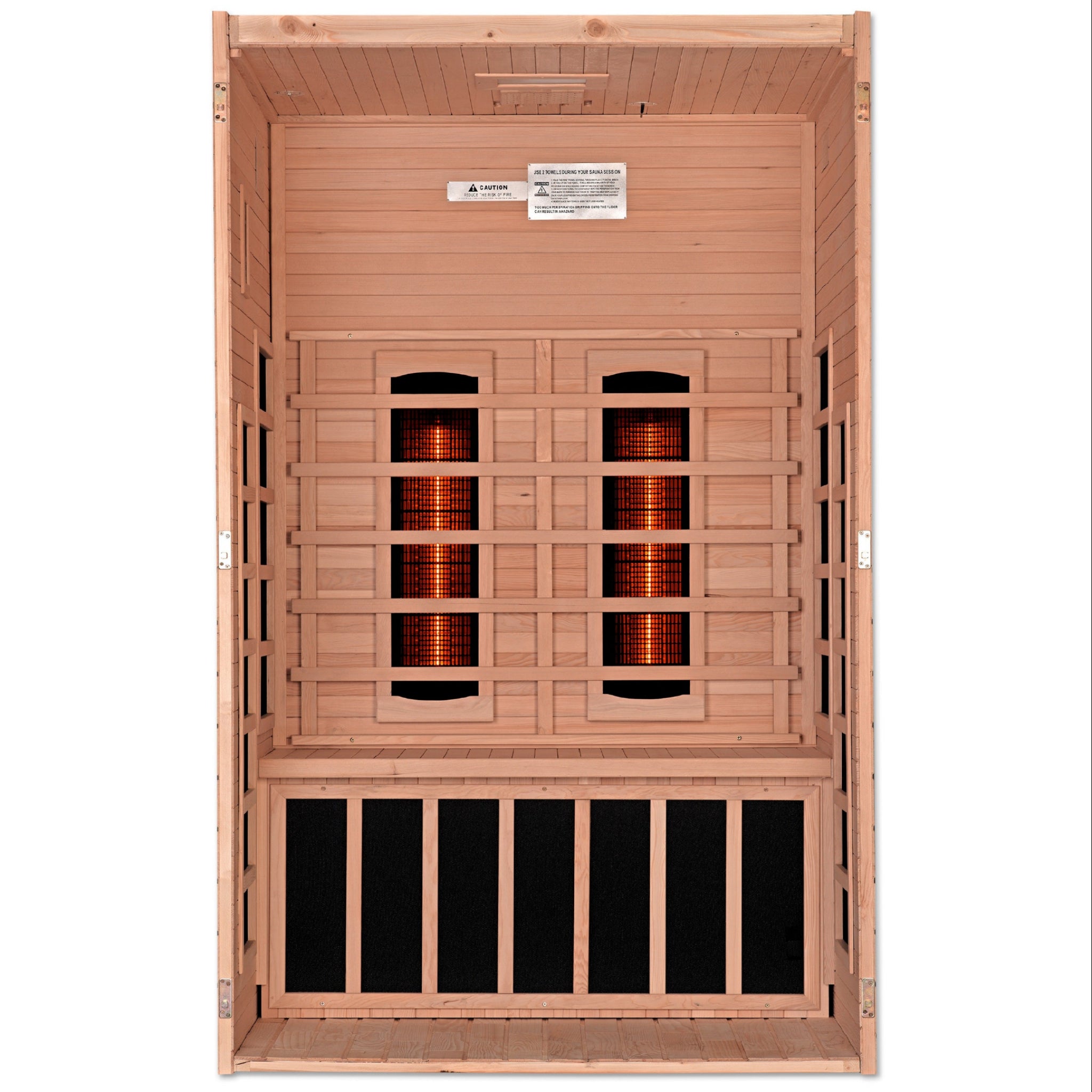 Dynamic Santiago 2 Person Full Spectrum Near Zero EMF FAR Infrared Sauna (DYN-6209-03 FS)