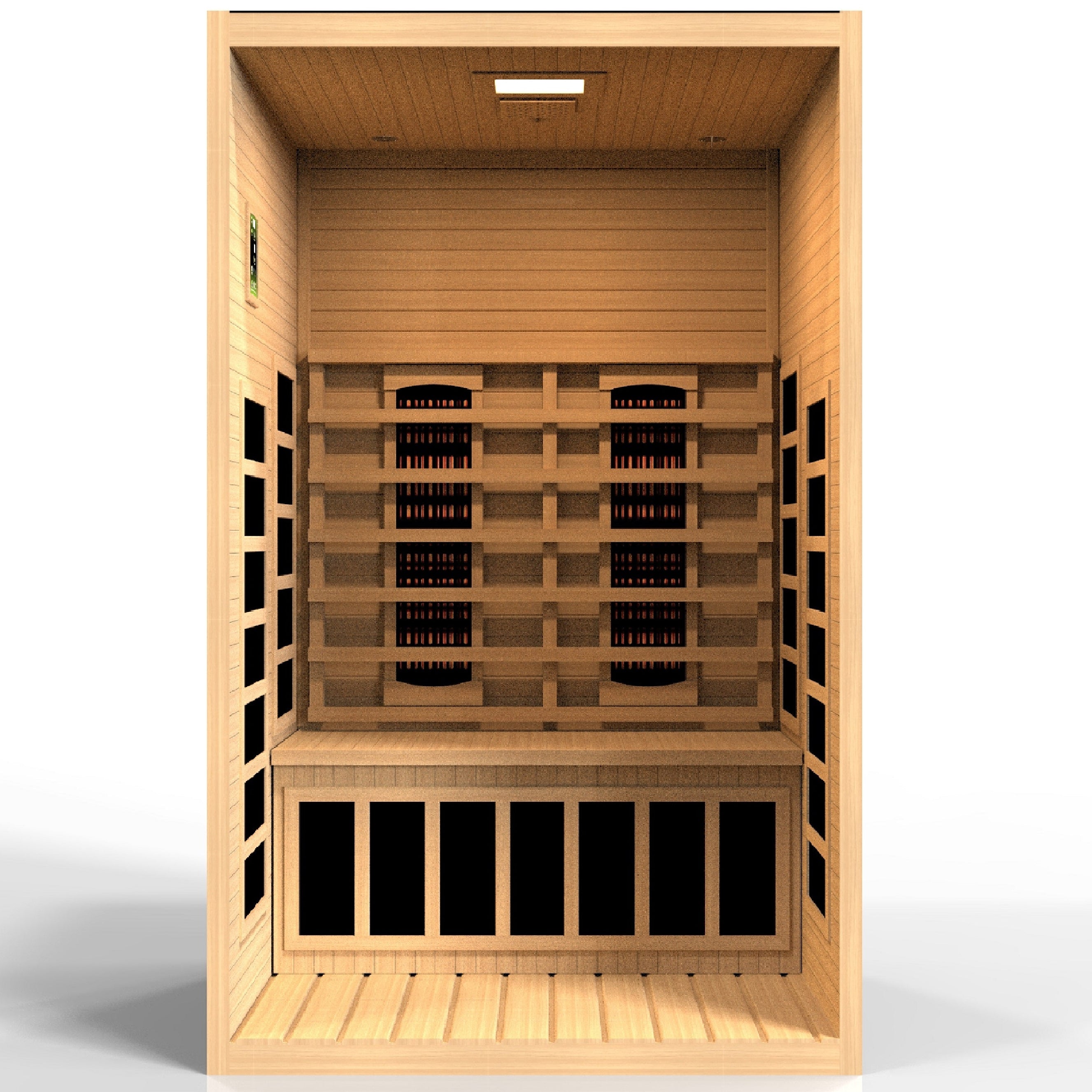 Dynamic Santiago 2 Person Full Spectrum Near Zero EMF FAR Infrared Sauna (DYN-6209-03 FS)