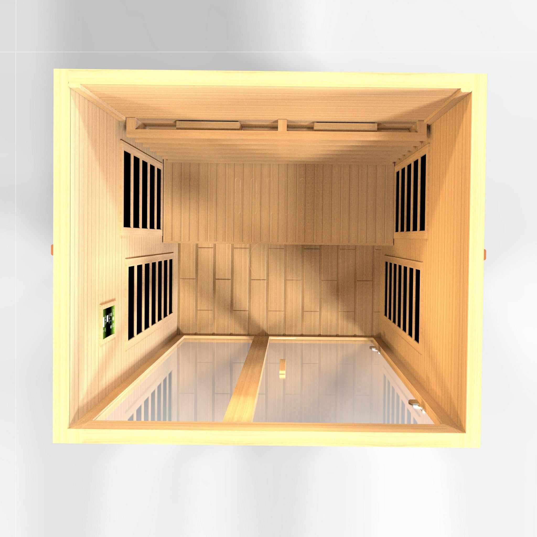 Dynamic Santiago 2 Person Full Spectrum Near Zero EMF FAR Infrared Sauna (DYN-6209-03 FS)