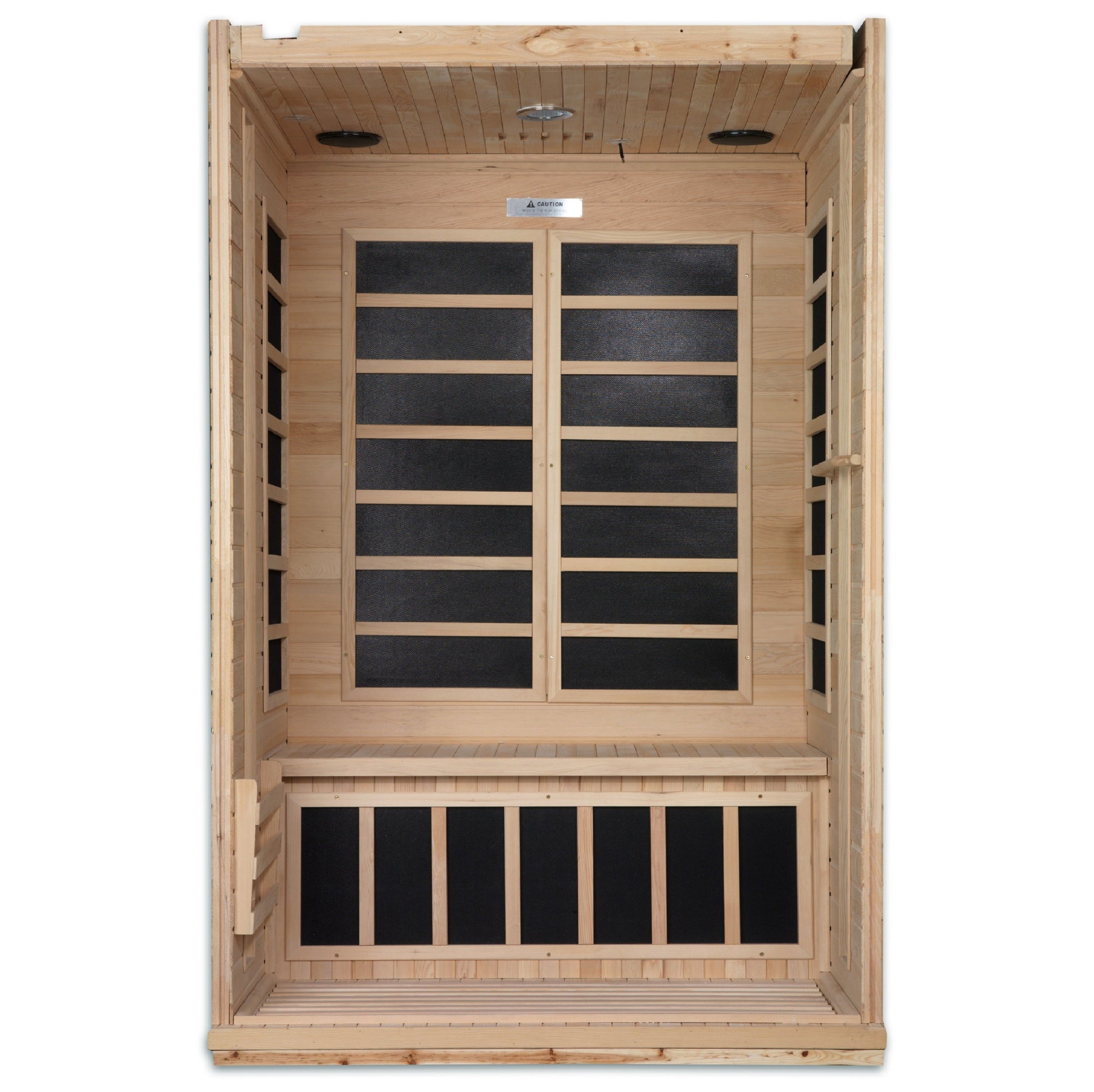 Dynamic “Venice” 2 Person Low EMF FAR Infrared Sauna (DYN-6210-01)