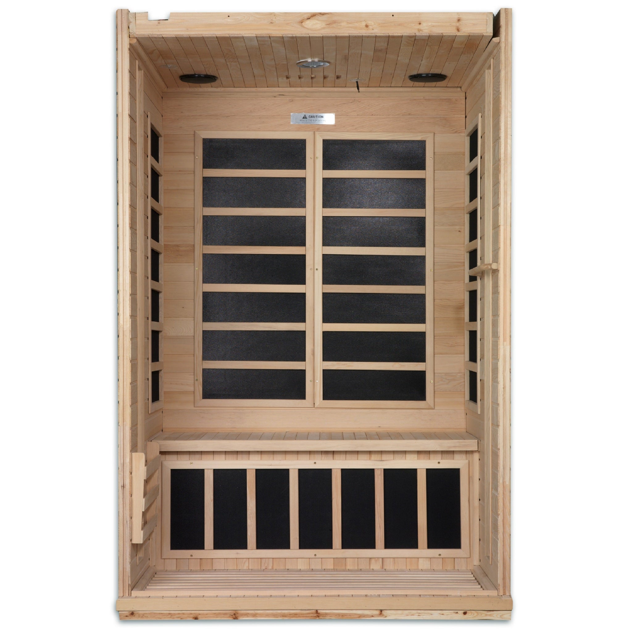 Dynamic “Venice Elite” 2 Person Ultra Low EMF FAR Infrared Sauna (DYN-6210-01 Elite)