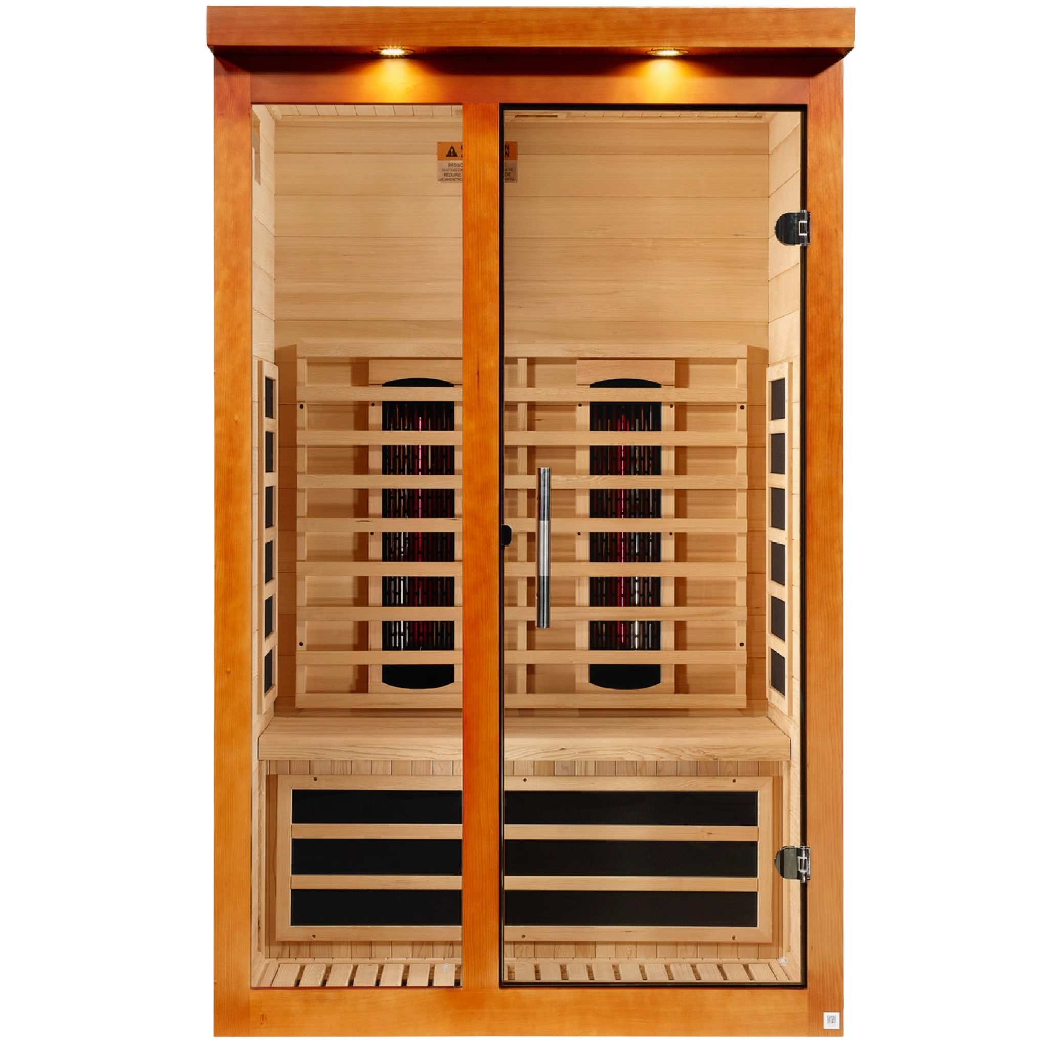 Dynamic Llumeneres 2 Person Full Spectrum Near Zero EMF FAR Infrared Sauna (DYN-6215-03 FS)