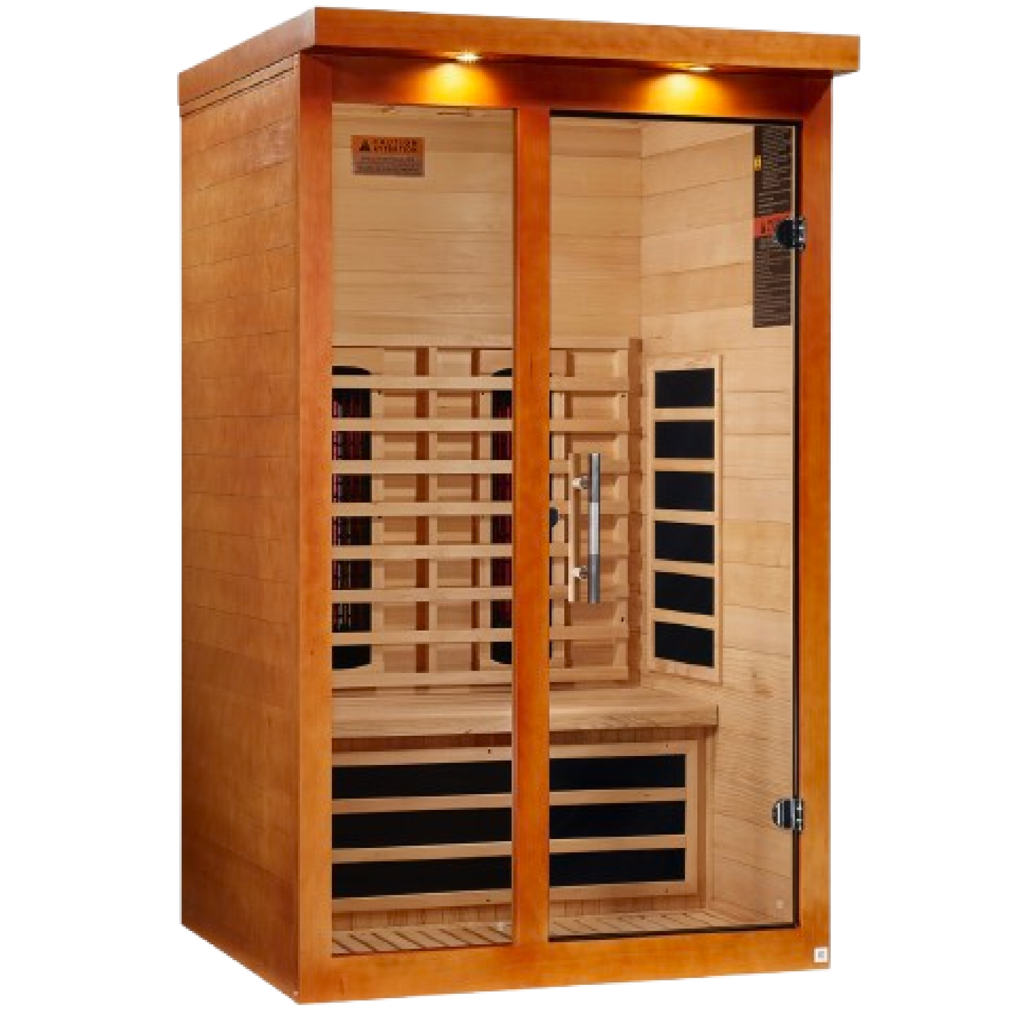Dynamic Llumeneres 2 Person Full Spectrum Near Zero EMF FAR Infrared Sauna (DYN-6215-03 FS)