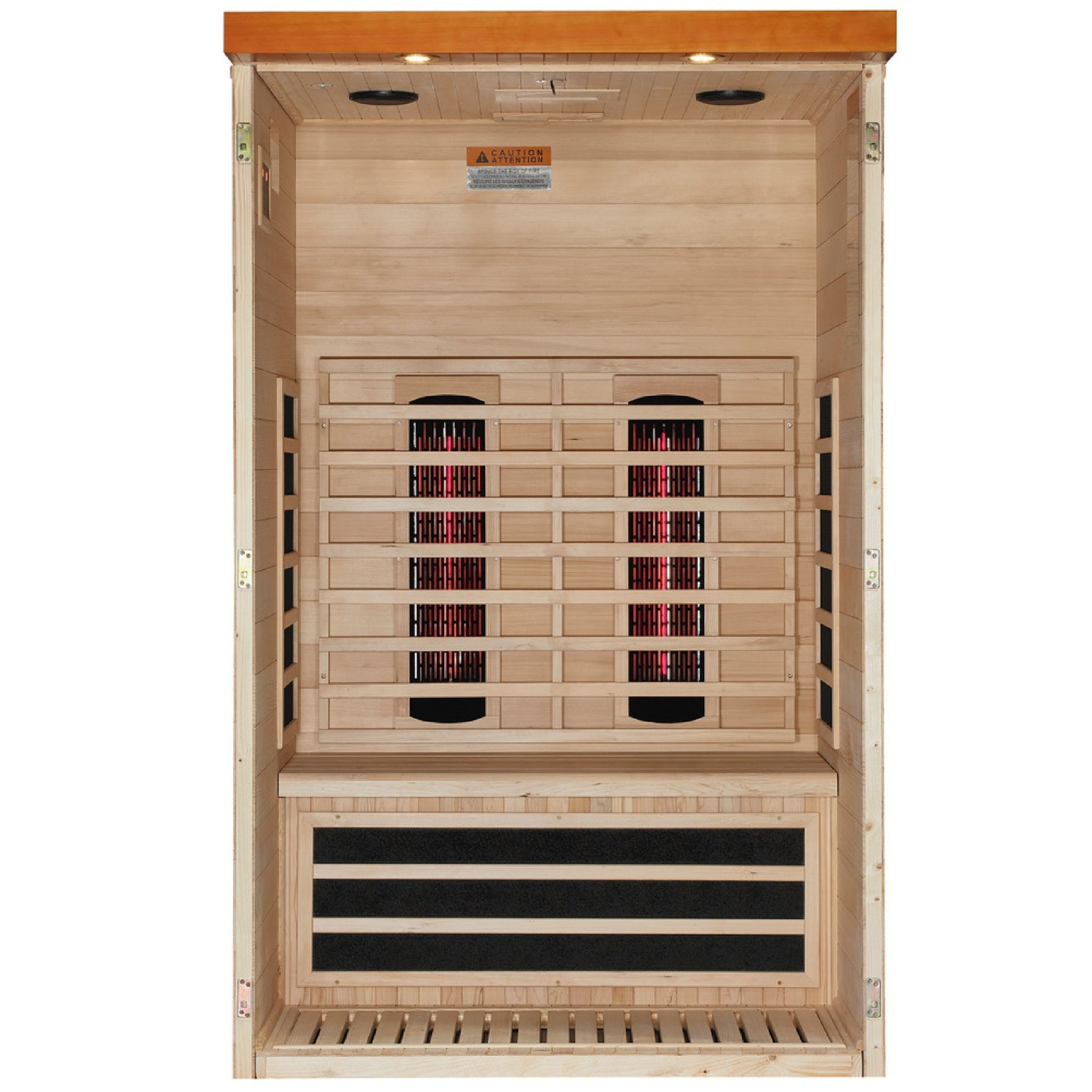 Dynamic Llumeneres 2 Person Full Spectrum Near Zero EMF FAR Infrared Sauna (DYN-6215-03 FS)