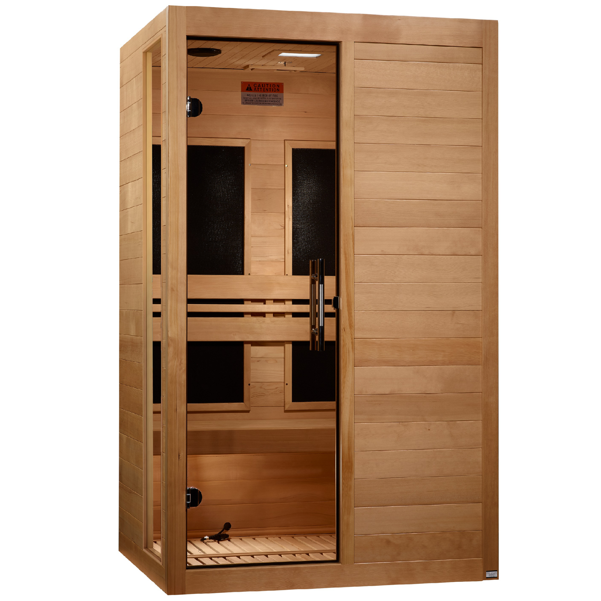 Dynamic "Lucca Elite" 2 Person Ultra Low EMF FAR Infrared Sauna (DYN-6215-05 Elite)