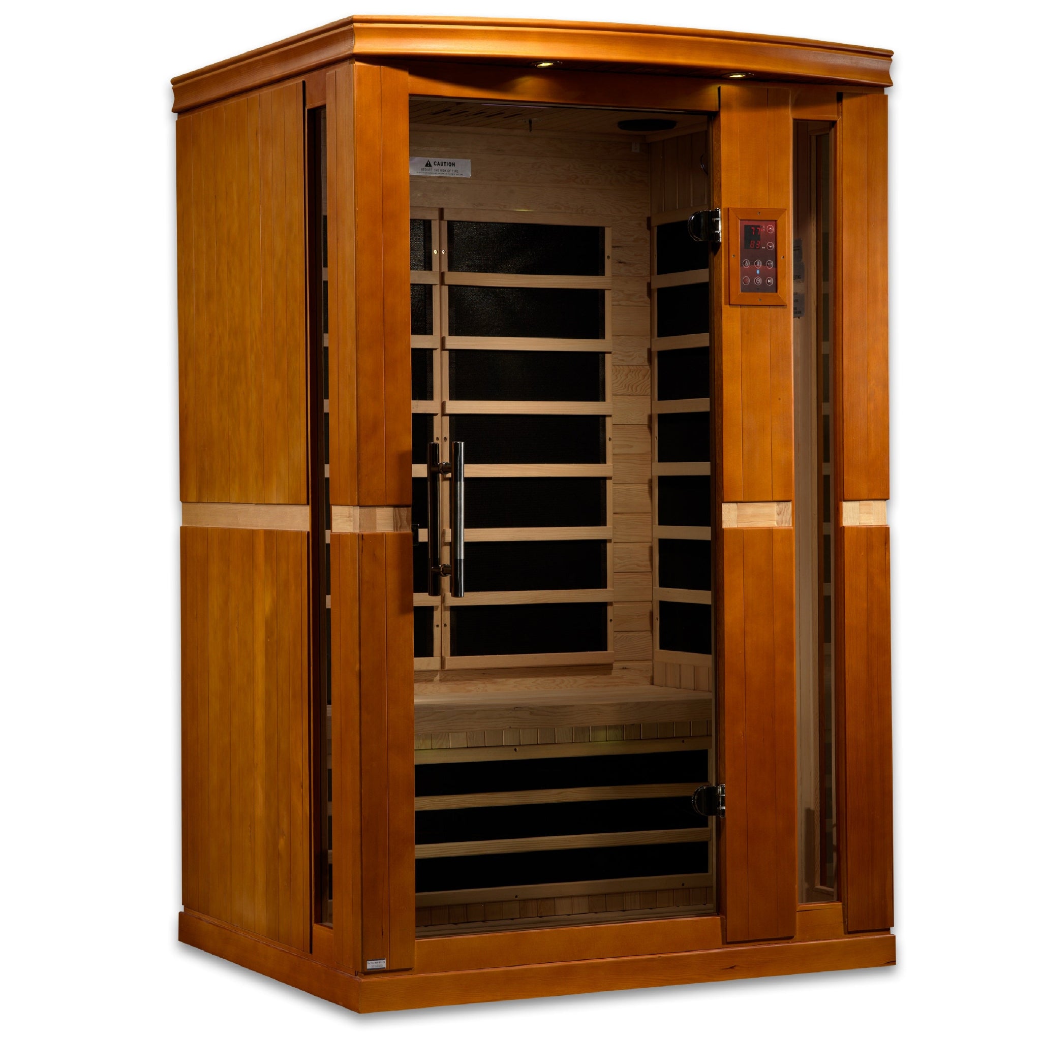 Dynamic “Vittoria” 2 Person Low EMF FAR Infrared Sauna (DYN-6220-01)