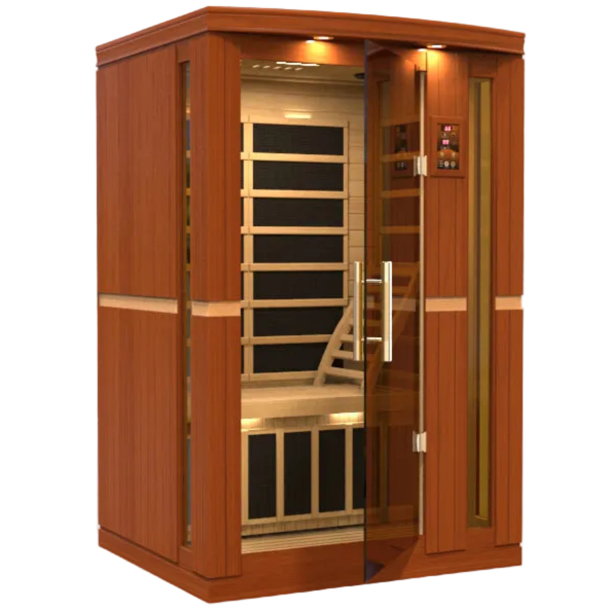 Dynamic “Vittoria Elite” 2 Person Ultra Low EMF FAR Infrared Sauna (DYN-6220-01 Elite)