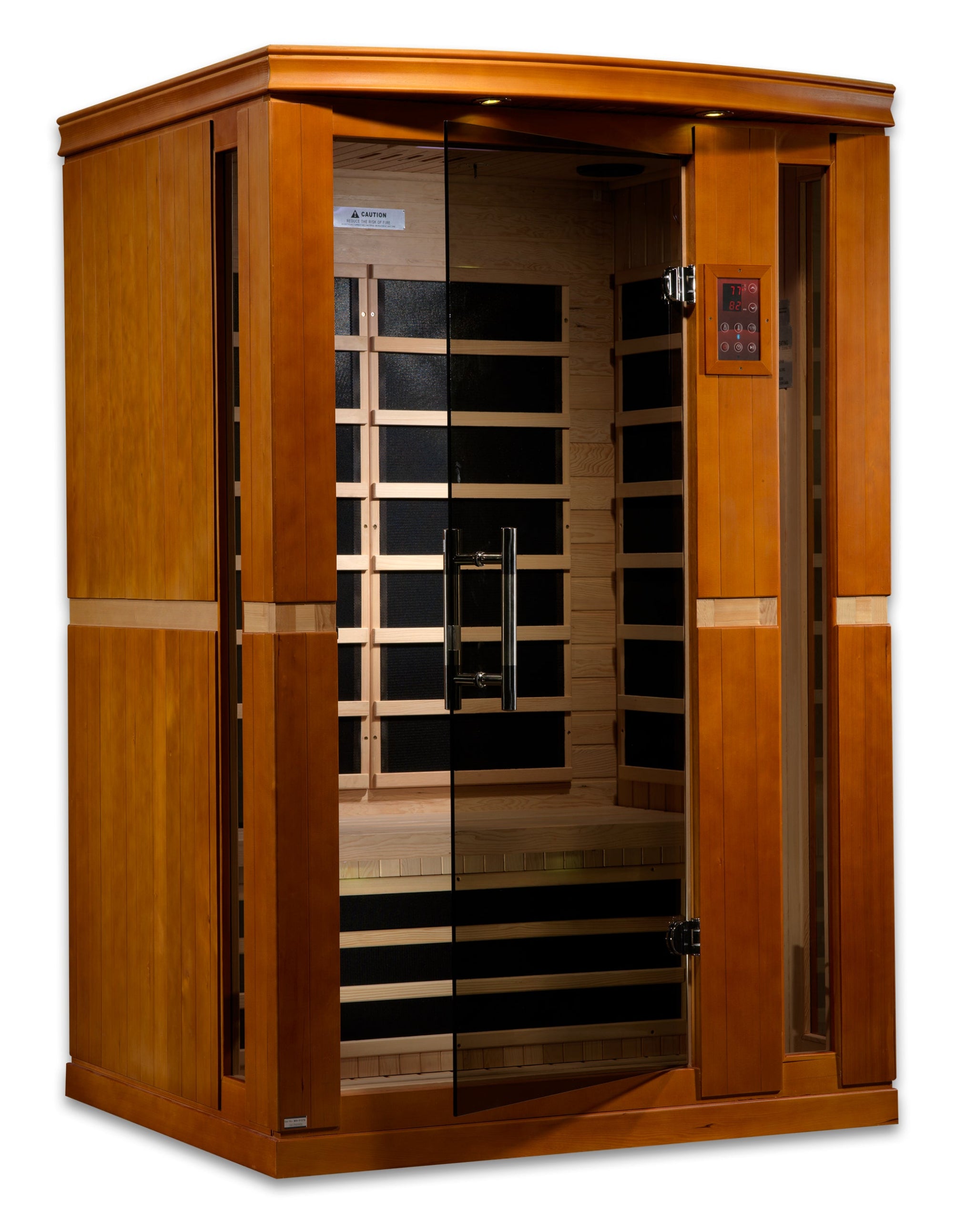Dynamic “Vittoria Elite” 2 Person Ultra Low EMF FAR Infrared Sauna (DYN-6220-01 Elite)