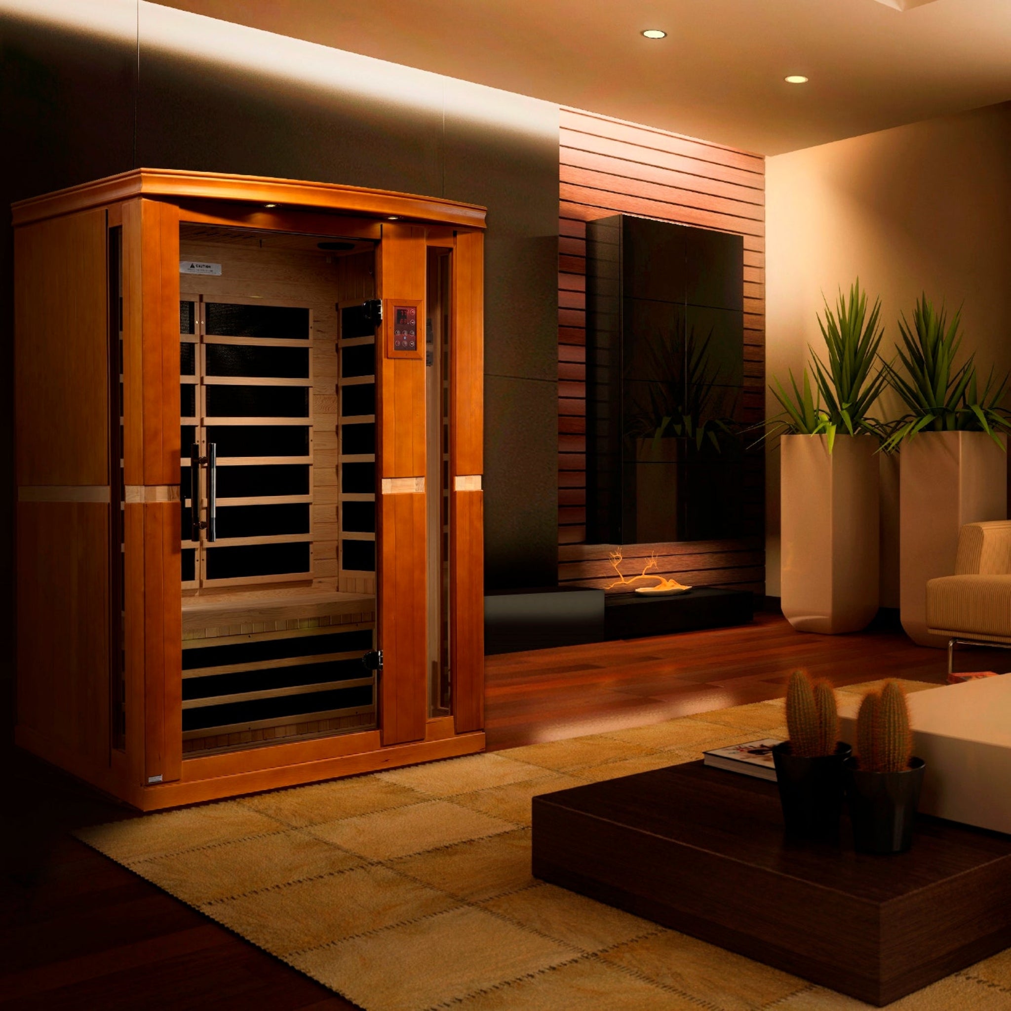 Dynamic “Vittoria Elite” 2 Person Ultra Low EMF FAR Infrared Sauna (DYN-6220-01 Elite)
