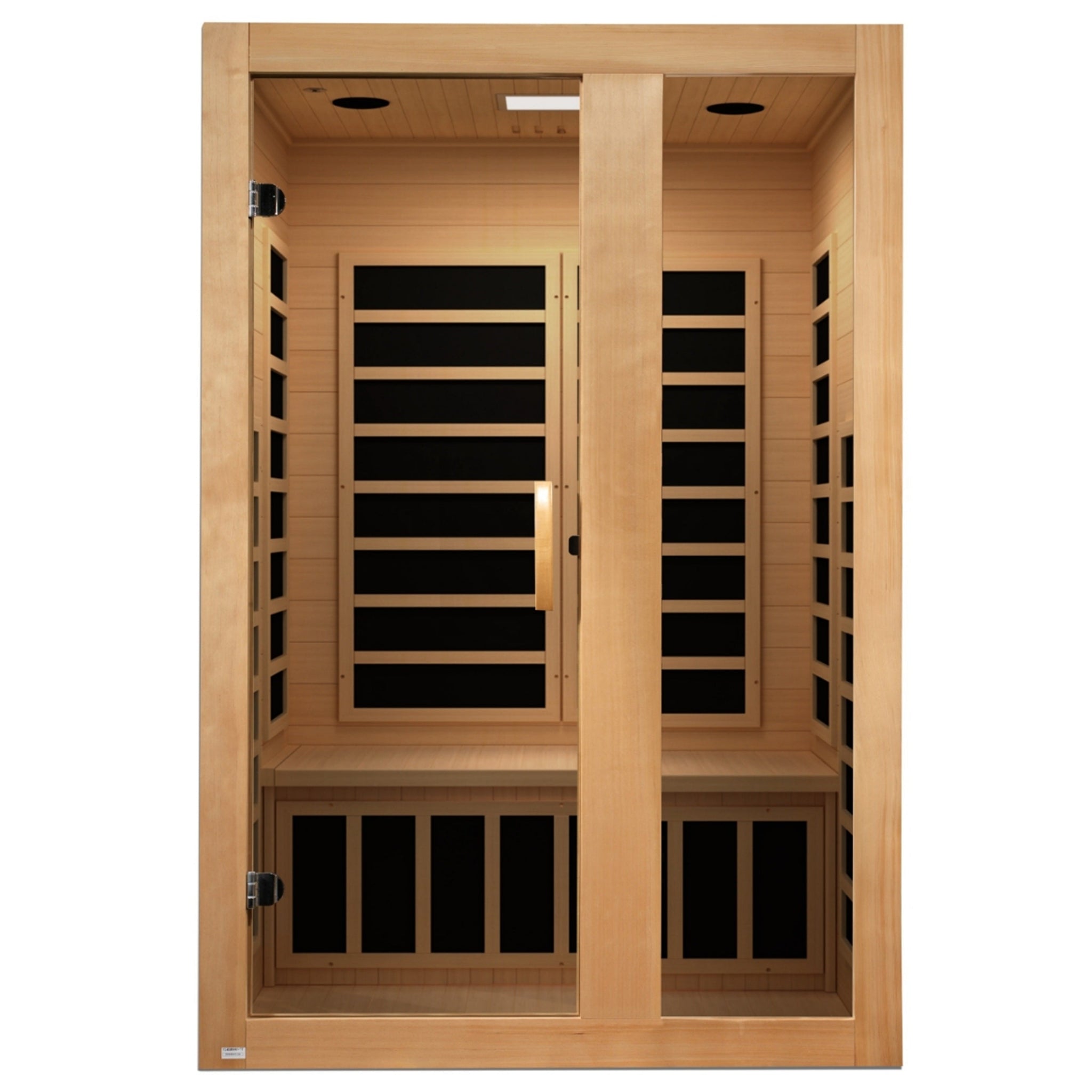 Dynamic “Serena” 2 Person Low EMF FAR Infrared Sauna (DYN-6229-01)