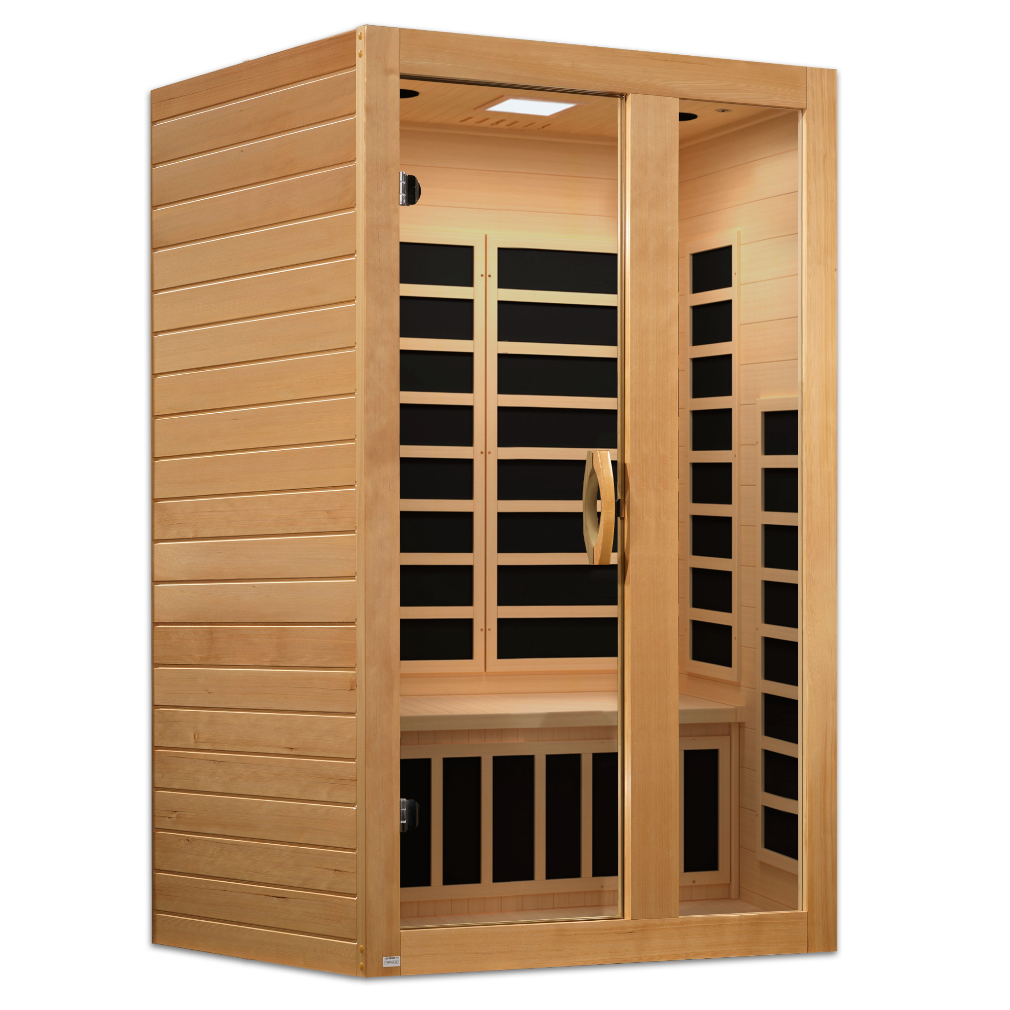 Dynamic “Serena” 2 Person Low EMF FAR Infrared Sauna (DYN-6229-01)