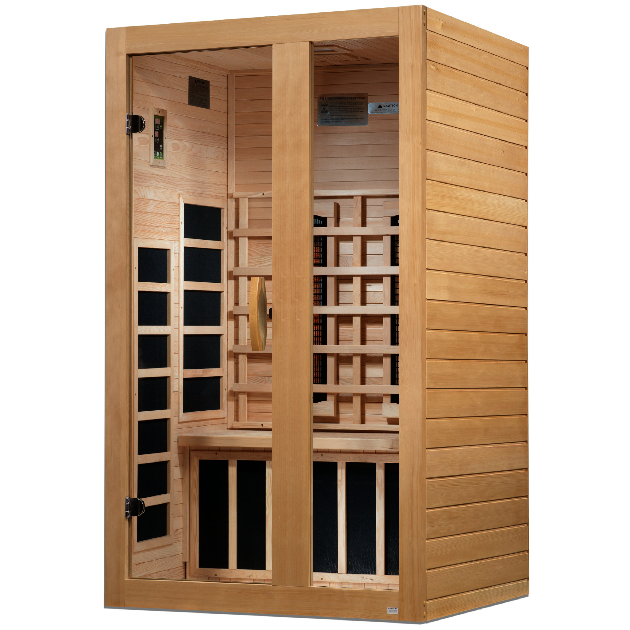 Dynamic Serena 2 Person Full Spectrum Near Zero EMF FAR Infrared Sauna (DYN-6229-03 FS)