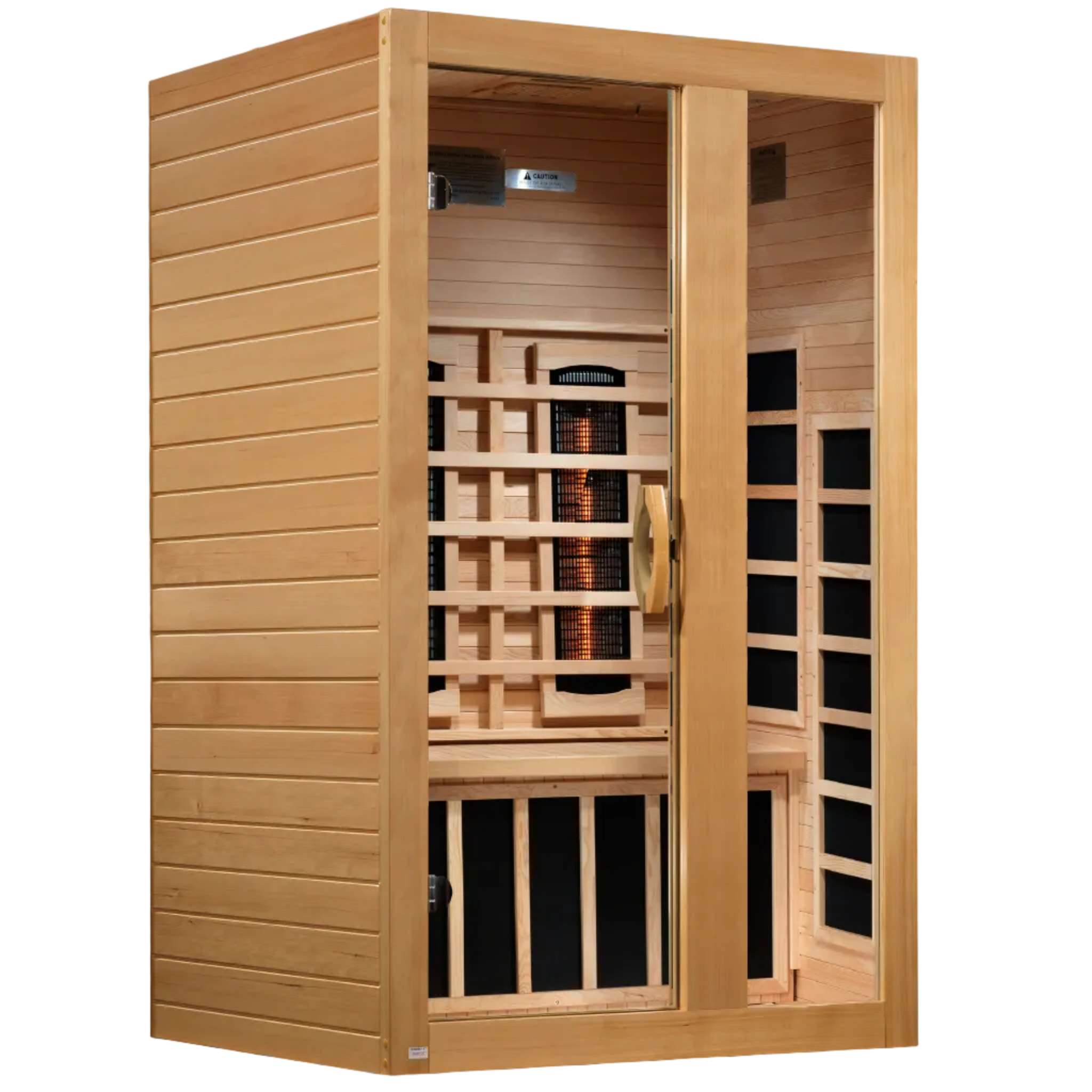 Dynamic Serena 2 Person Full Spectrum Near Zero EMF FAR Infrared Sauna (DYN-6229-03 FS)