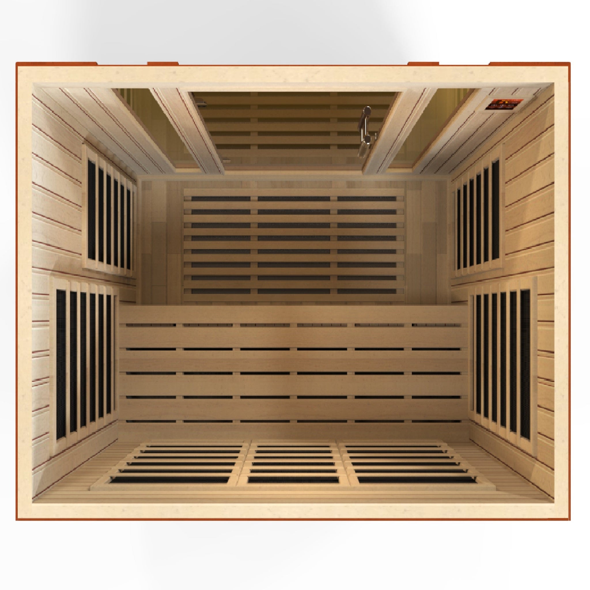 Dynamic “Bellagio” 3 Person Low EMF FAR Infrared Sauna (DYN-6306-02)