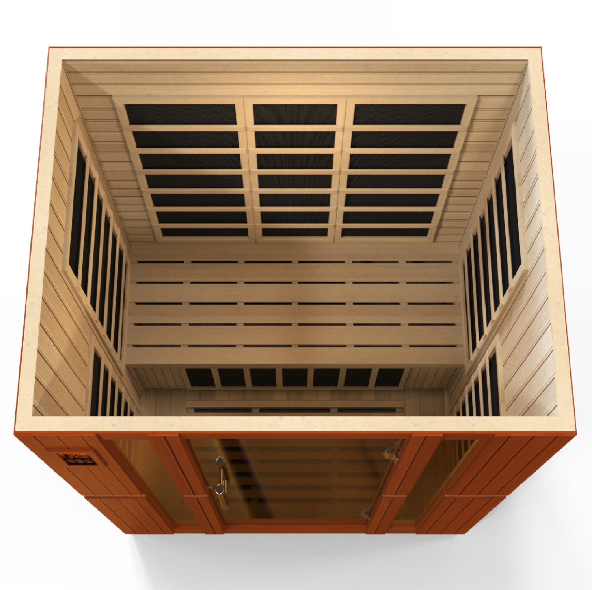 Dynamic “Bellagio” 3 Person Low EMF FAR Infrared Sauna (DYN-6306-02)