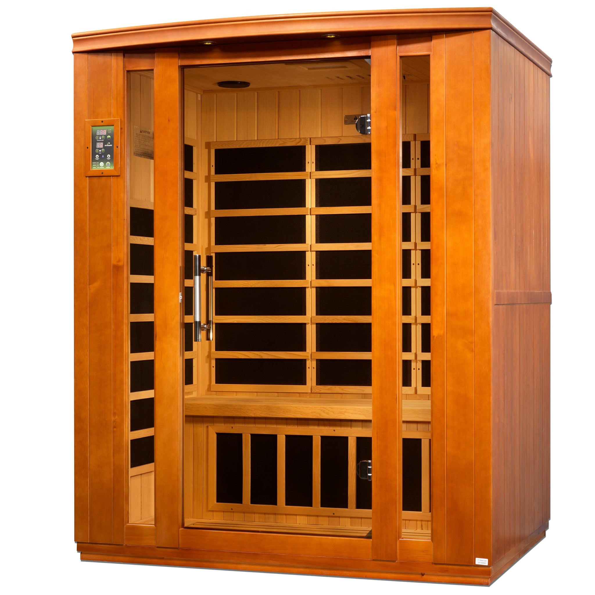 Dynamic “Bellagio” 3 Person Low EMF FAR Infrared Sauna (DYN-6306-02)