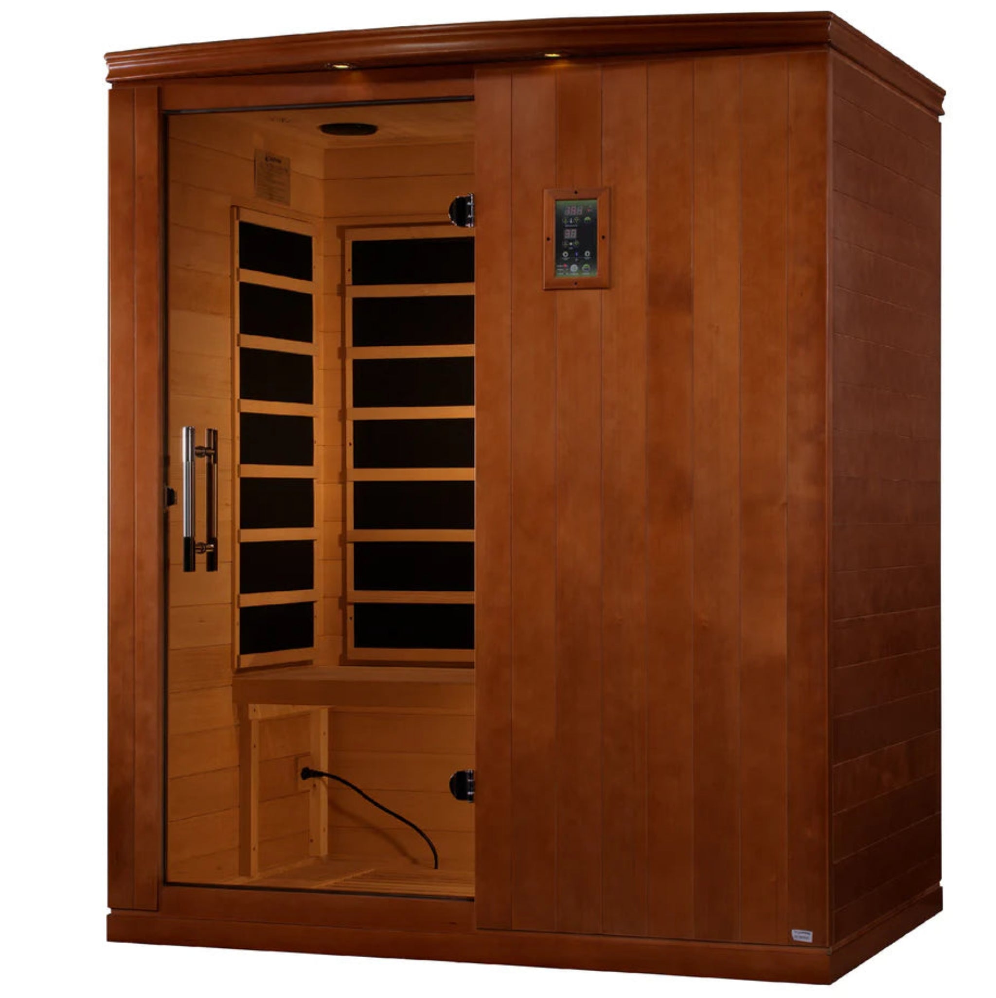 Dynamic “Madrid Limited Elite” 3 Person Ultra Low EMF FAR Infrared Sauna (DYN-6310-04 Elite)
