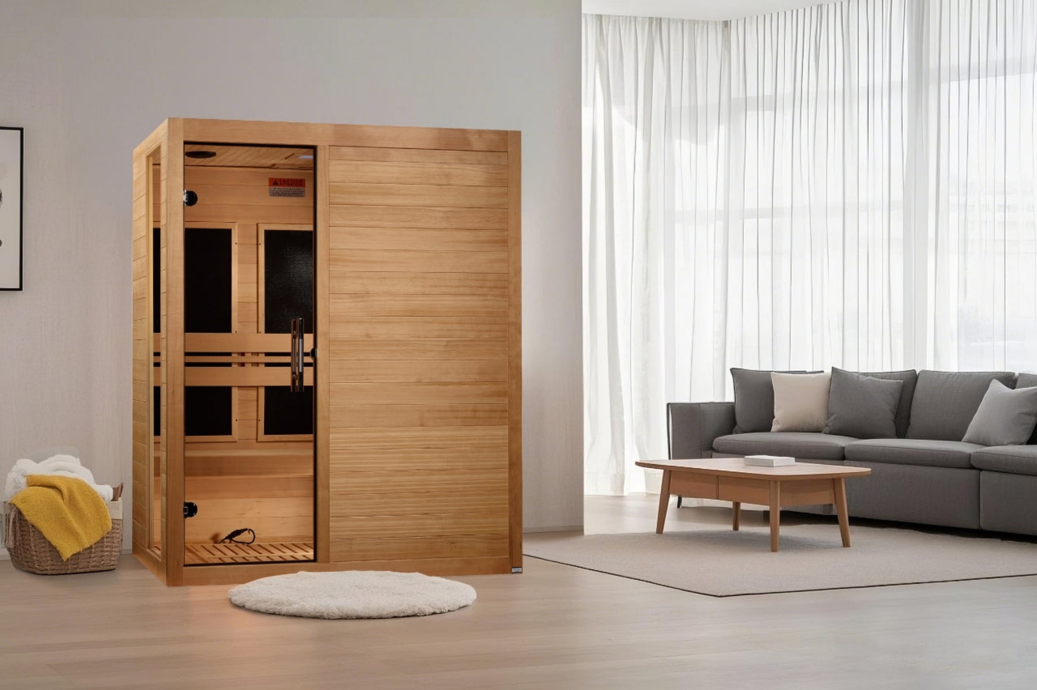 Dynamic “Toscana” 3 Person Low EMF FAR Infrared Sauna (DYN-6315-05)