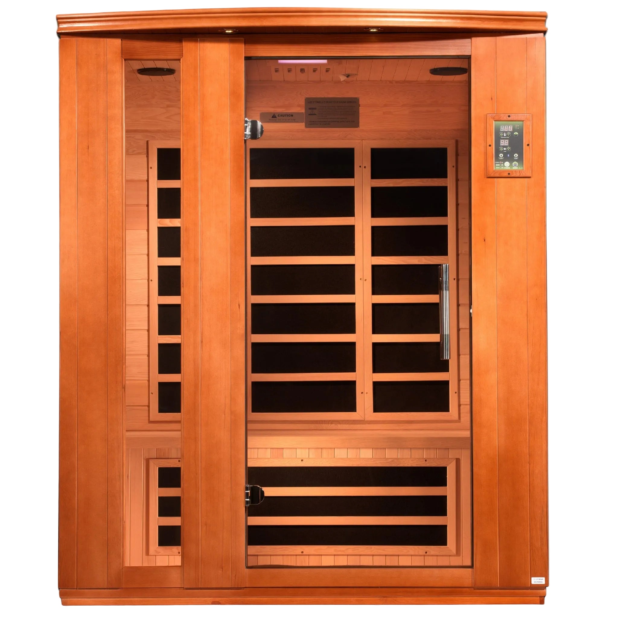 Dynamic “Lugano” 3 Person Low EMF FAR Infrared Sauna (DYN-6336-02)